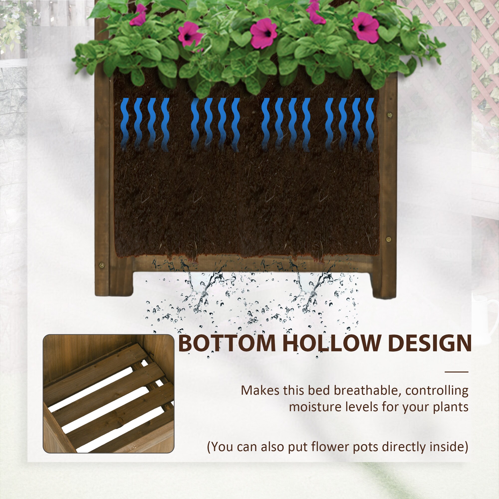 Outsunny 845-776V00TN Raised-Garden-Beds - View #5