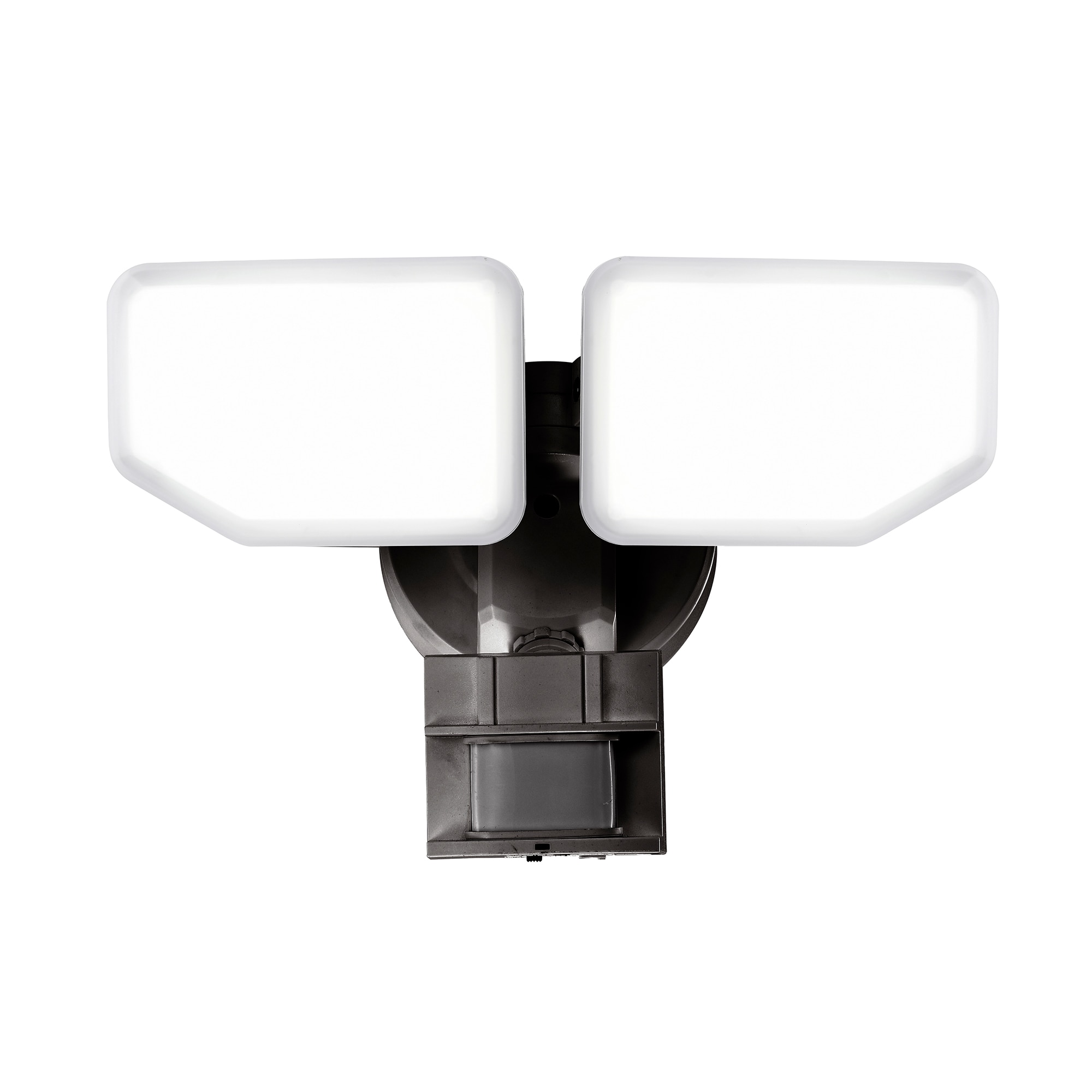 Bronze Dual Head LED Motion Activated Security Flood Light