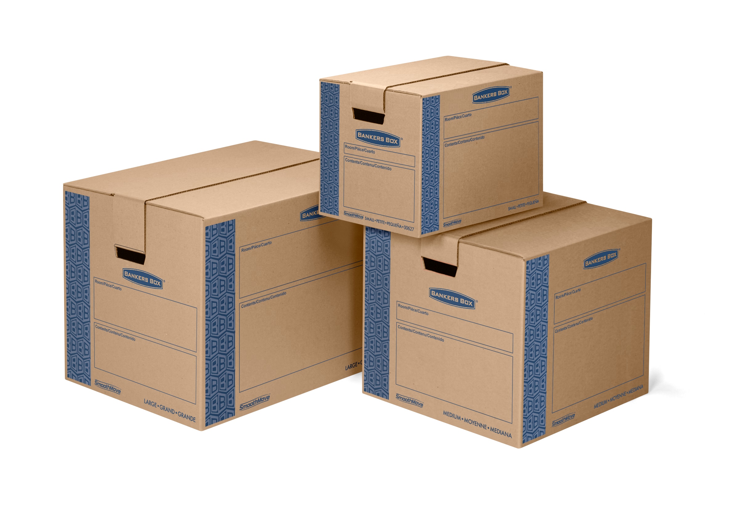 Lowe's 24-in W x 18-in H x 18-in D Classic Large Cardboard Moving Box with  Handle Holes in the Moving Boxes department at