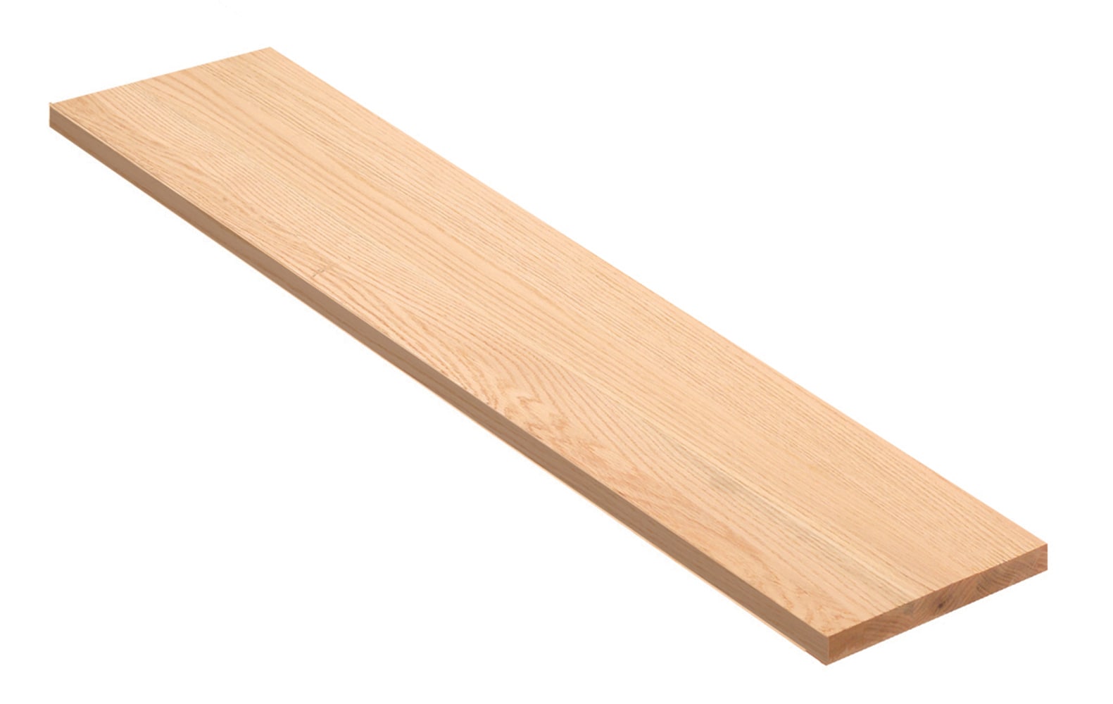 Crown Heritage 481807542 42-in x 7.5-in x 0.75-in Unfinished Red oak Wood Stair Riser