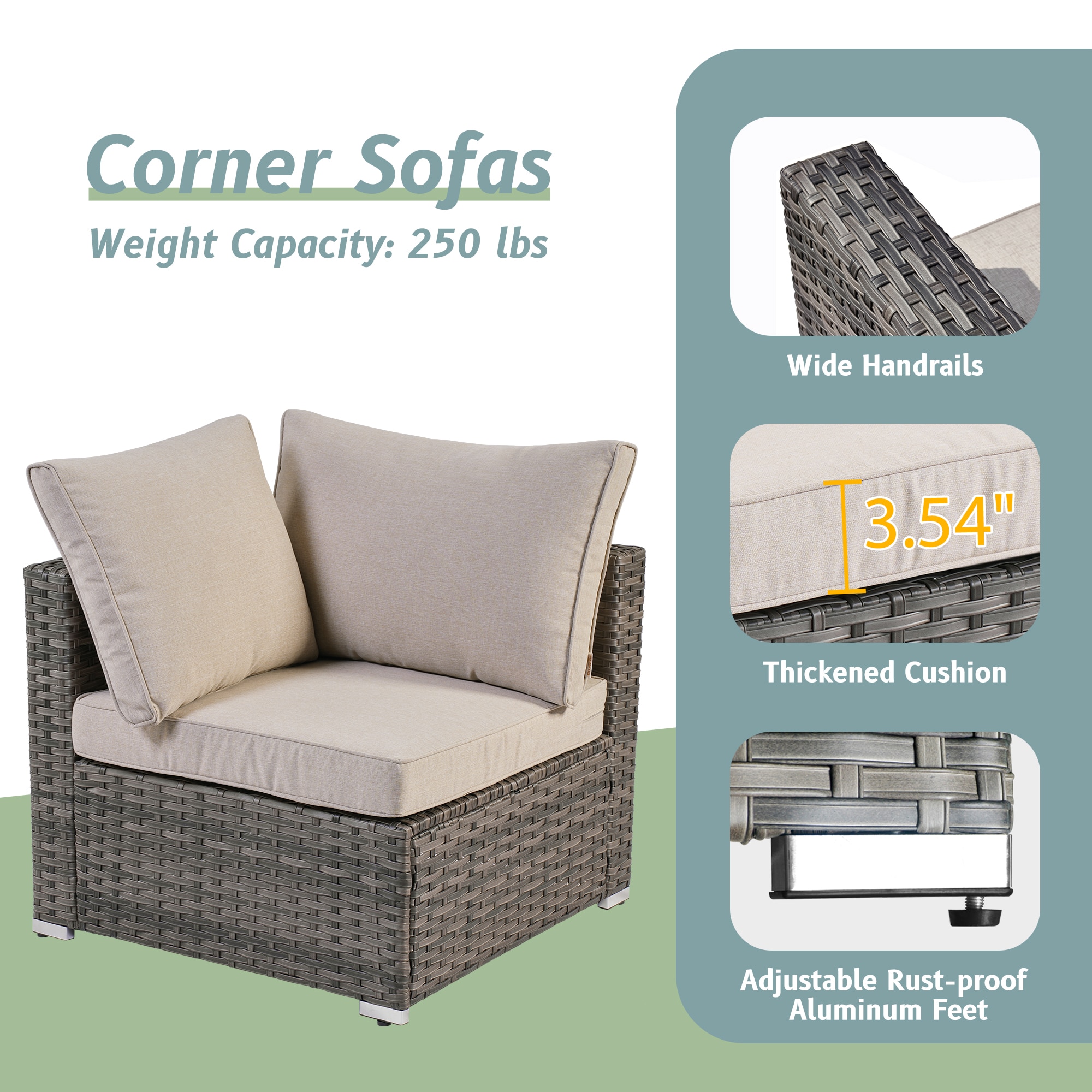 XIZZI RRS600-1 Patio-Chairs - View #6