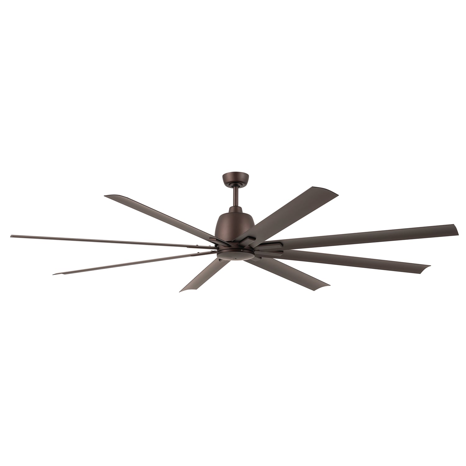 Kichler 310285SNB Breda 85-in Outdoor Satin Natural Bronze with Satin Natural Bronze Blades Ceiling Fan Without Light - Remote Included ( 8 -Blade )