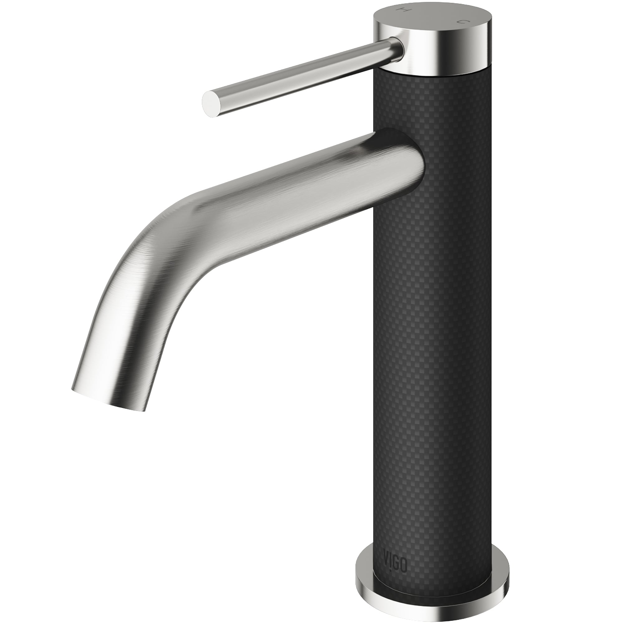 VIGO Madison Brushed Nickel Single Hole 1-Handle WaterSense Bathroom ...