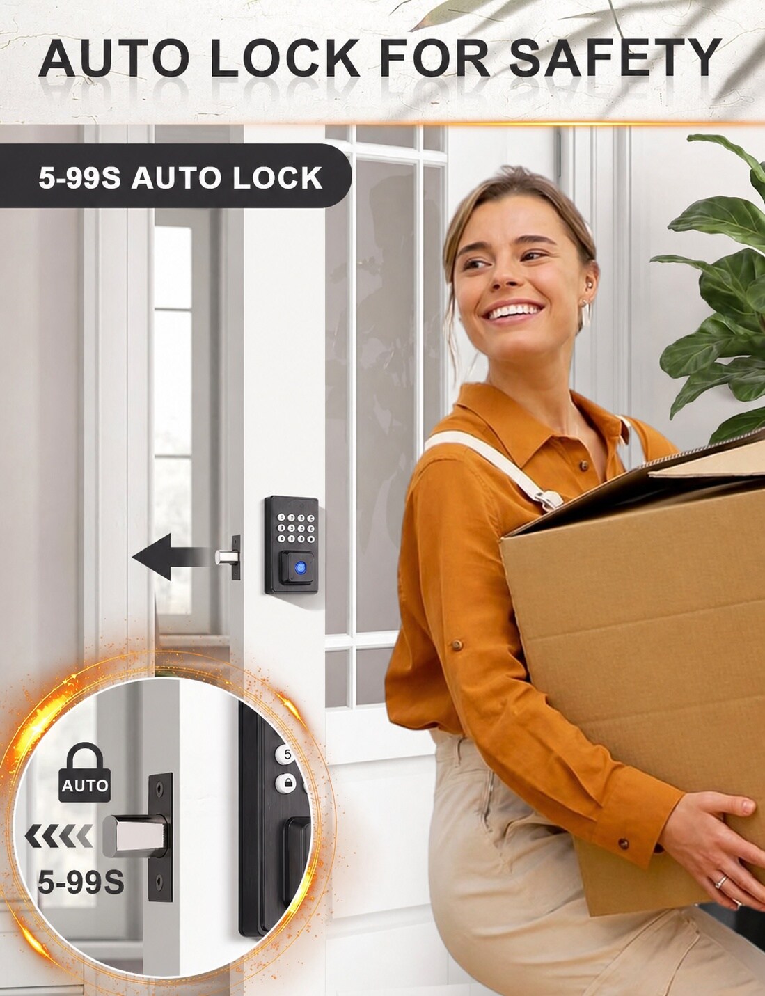 KHKFY LKH0711X101 Electronic-Door-Locks - View #4
