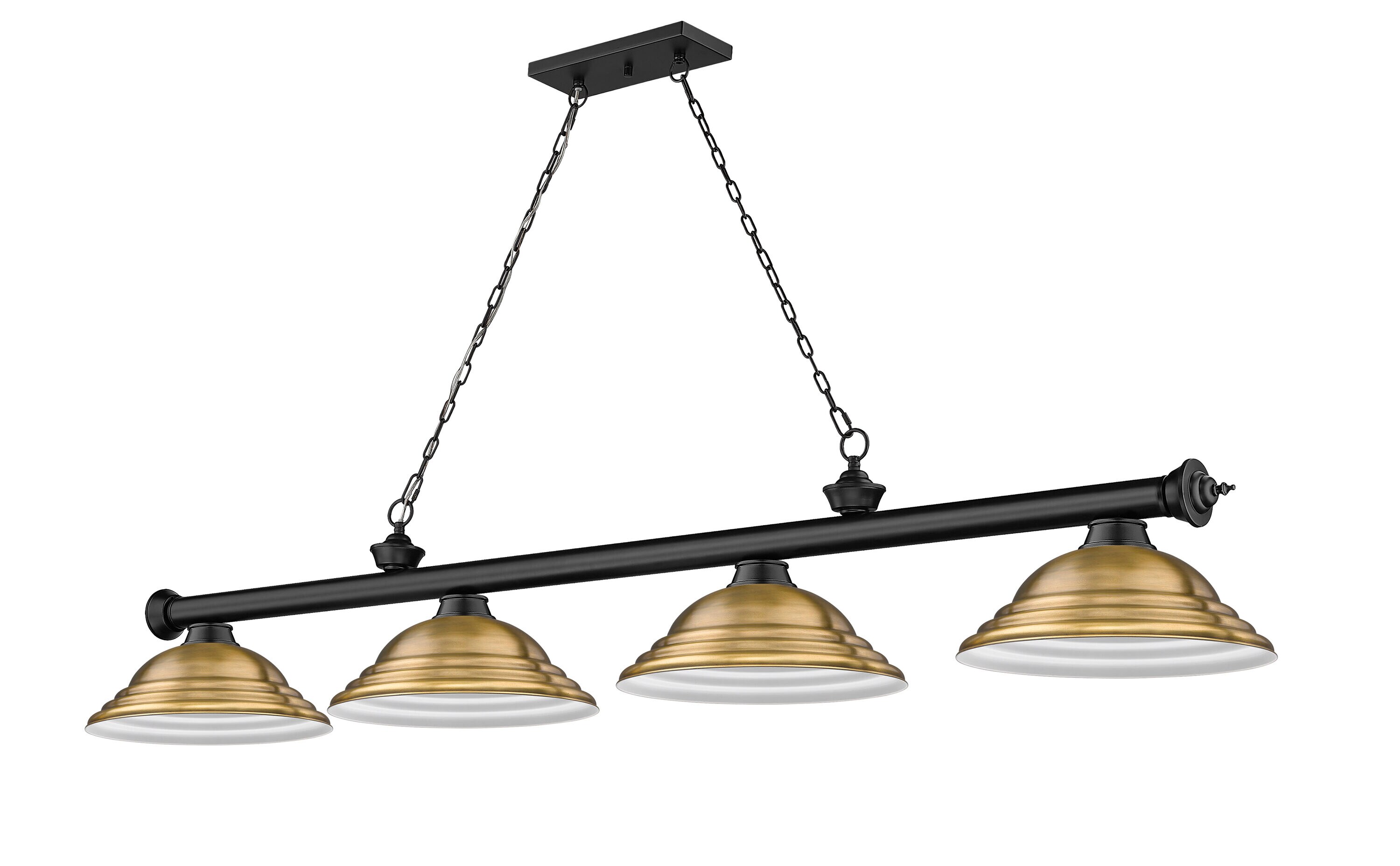 Z-Lite 2306-4MB-SRB Pool-Table-Lighting - View #5