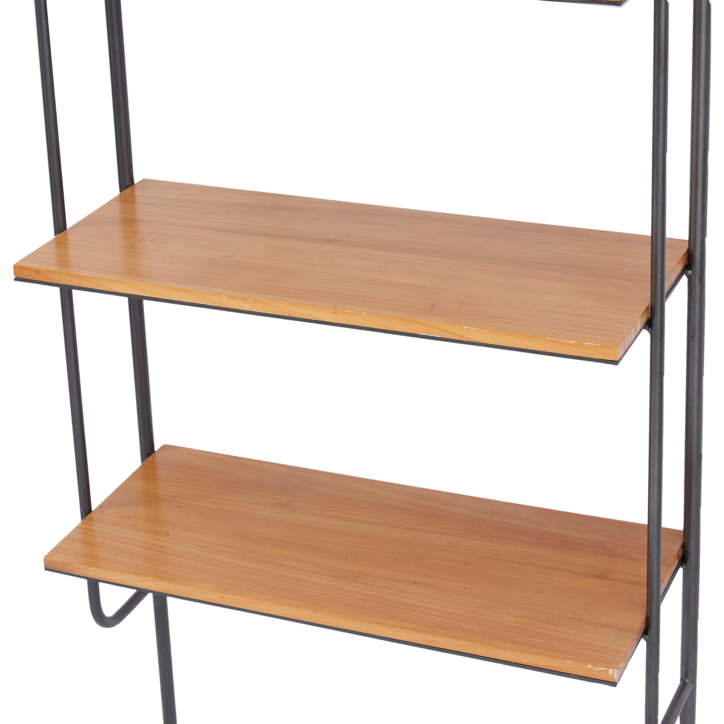 Grayson Lane 23-in L x 12-in D x 71-in H Brown 5 Shelves Grayson Lane 23-in L x 12-in D x 71-in H Brown 5 Shelves