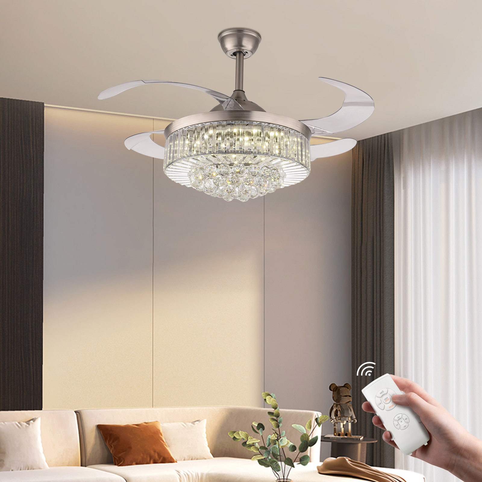 Oukaning HG-HCX-2425-US Ceiling-Fans - View #3