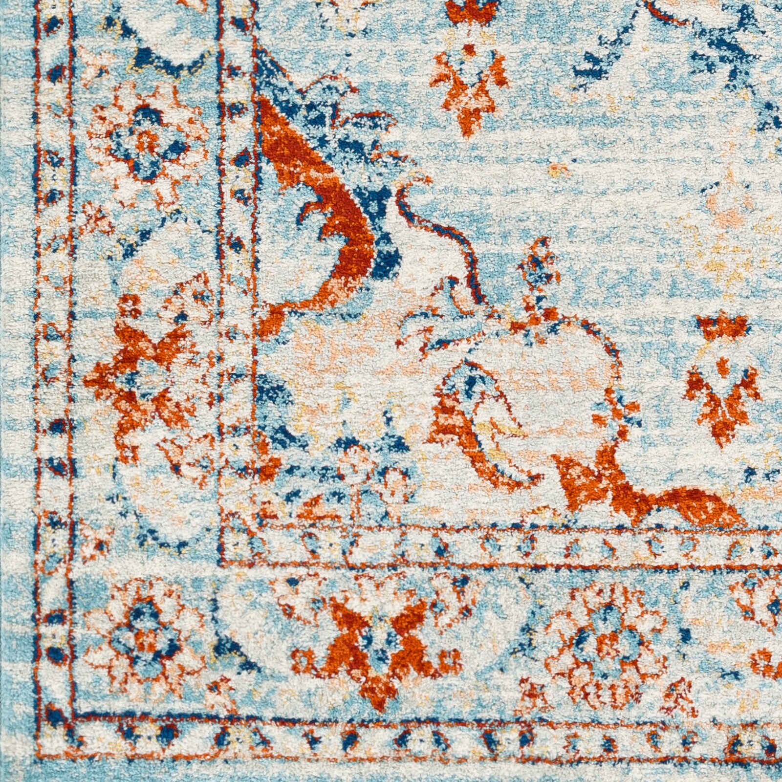 Oriental Weavers Toscana 9537B Blue Orange Area Rug – Incredible Rugs and  Decor
