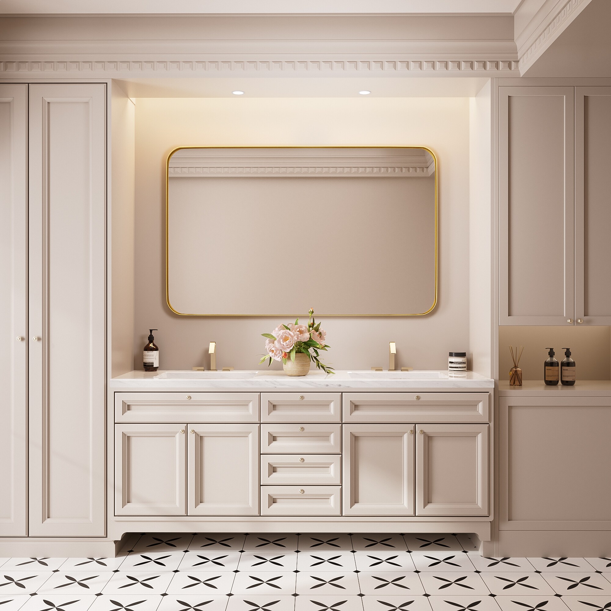 FurniFusion SF-Y-4830-G Decor-Mirrors - View #5