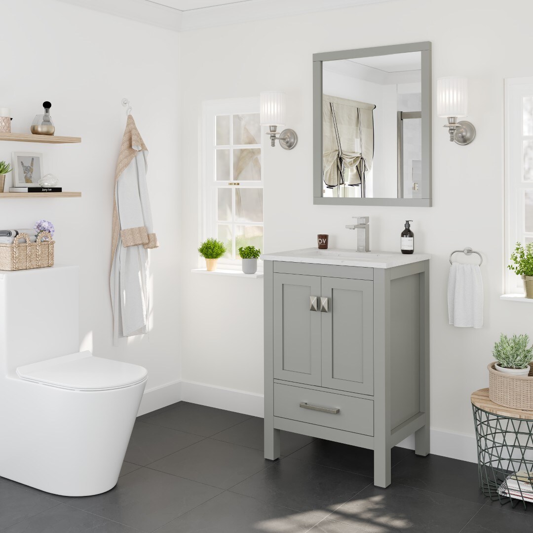 Eviva TVN414-24X18GR Bath-Vanity-Combo - View #10