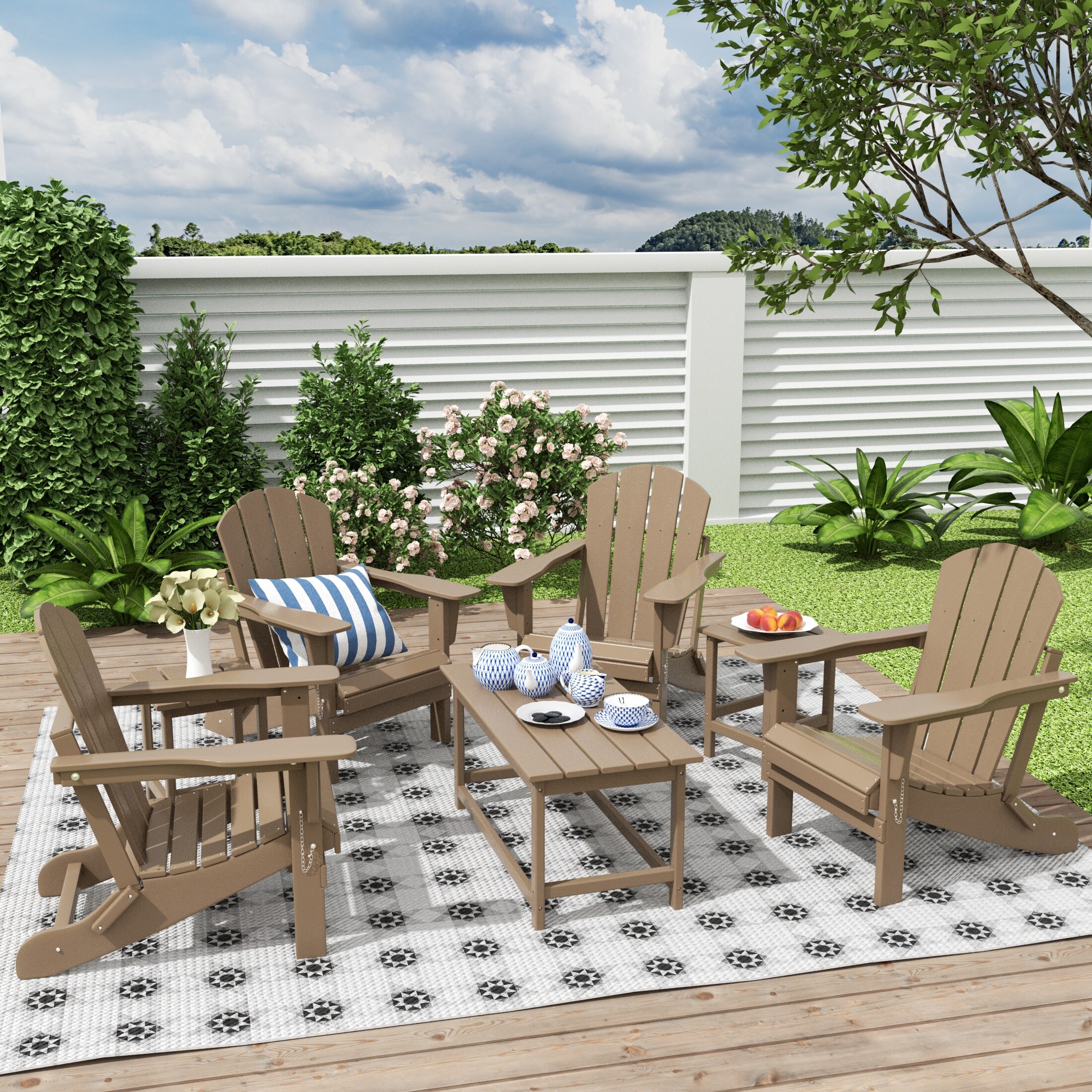 Westin Furniture 2001-CT-WW Patio-Tables - View #6
