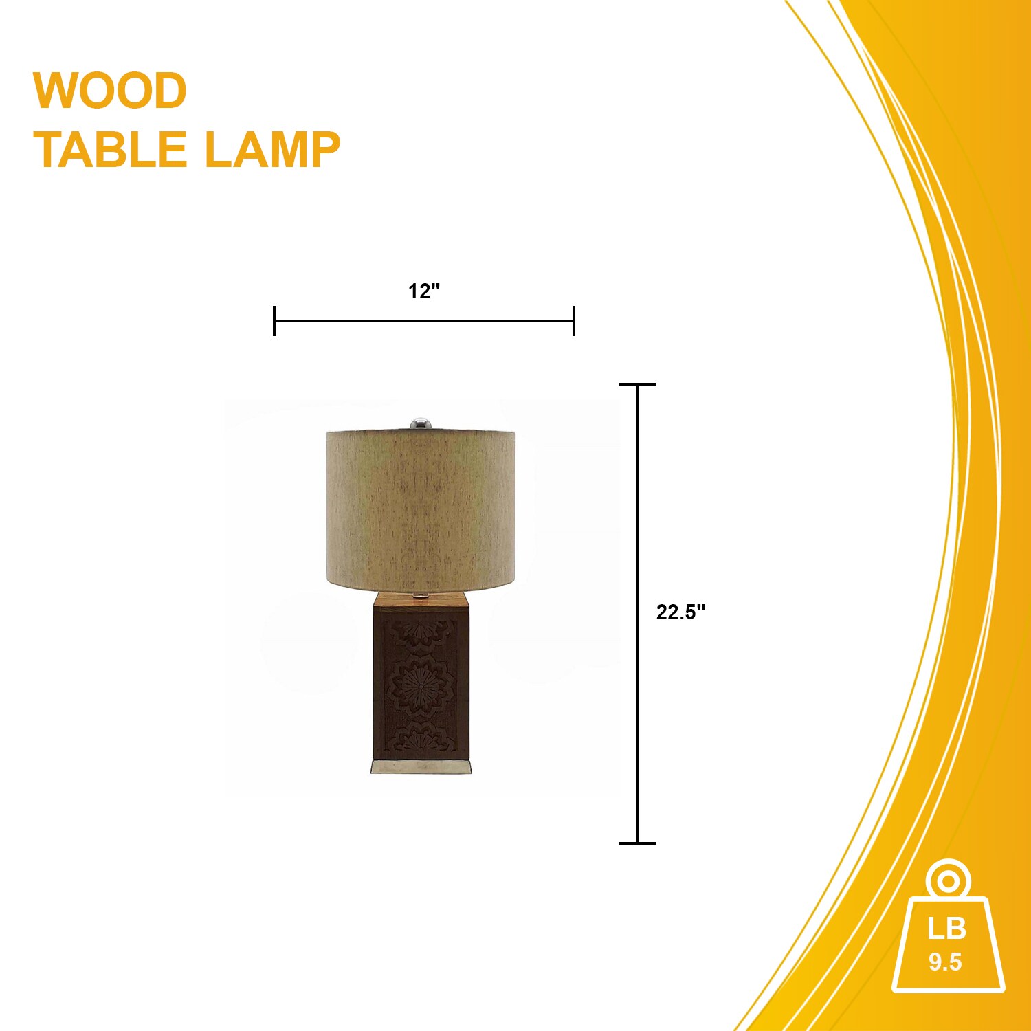 A&B Home 48483 Table-Lamps - View #2