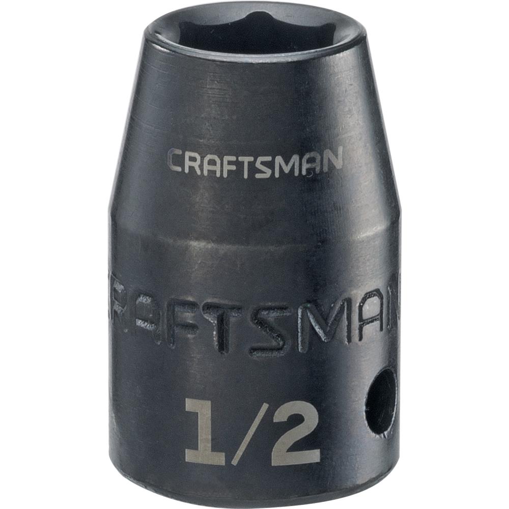 CRAFTSMAN CMMT15850 Standard (SAE) 1/2-in Drive 1/2-in 6-point Impact Socket Individual