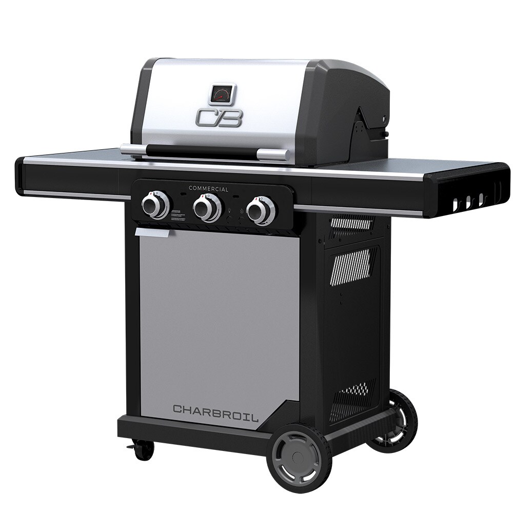 Char Broil Commercial Series Grill and Griddle Combo Stainless