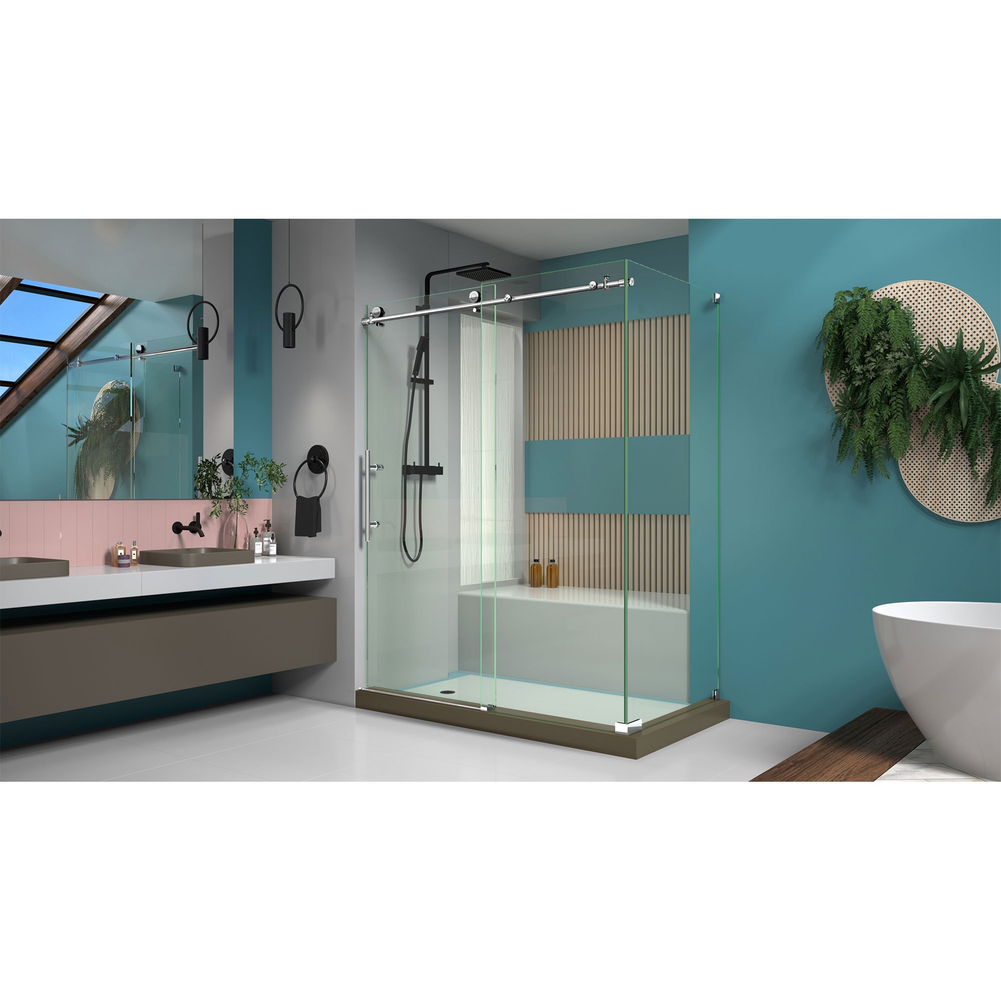 DreamLine SHEN-6134600-08 Shower-Doors - View #3