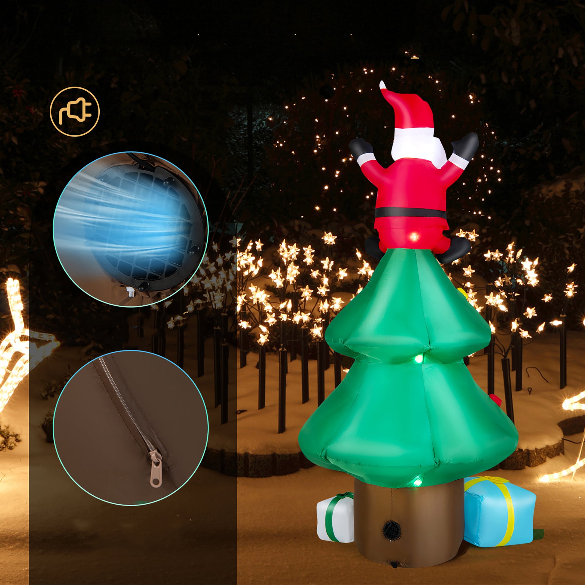 Costway CM23966US Christmas-Inflatables - View #6