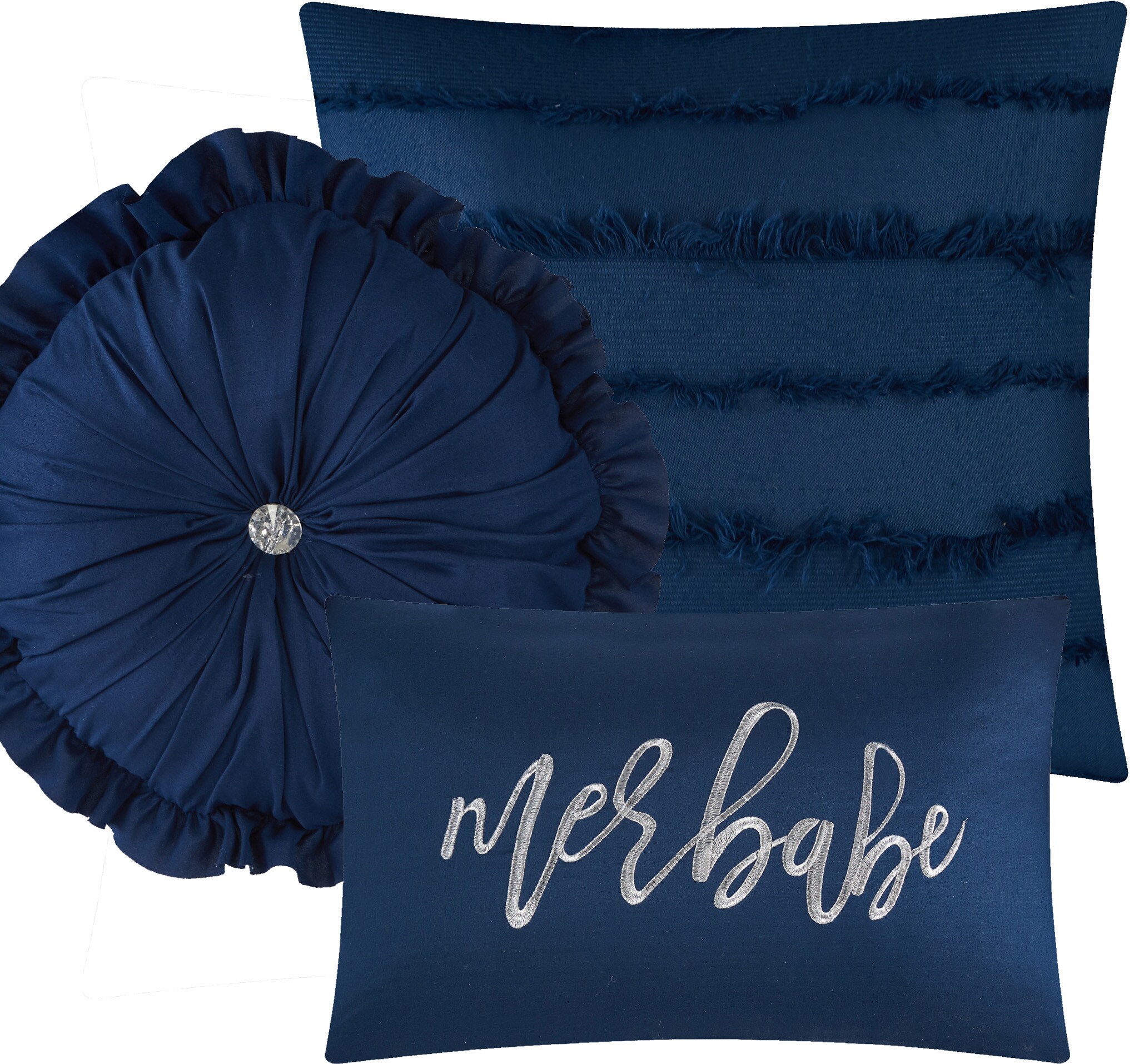 Nanshing MERLE7-K-NAVY bedding - View #3