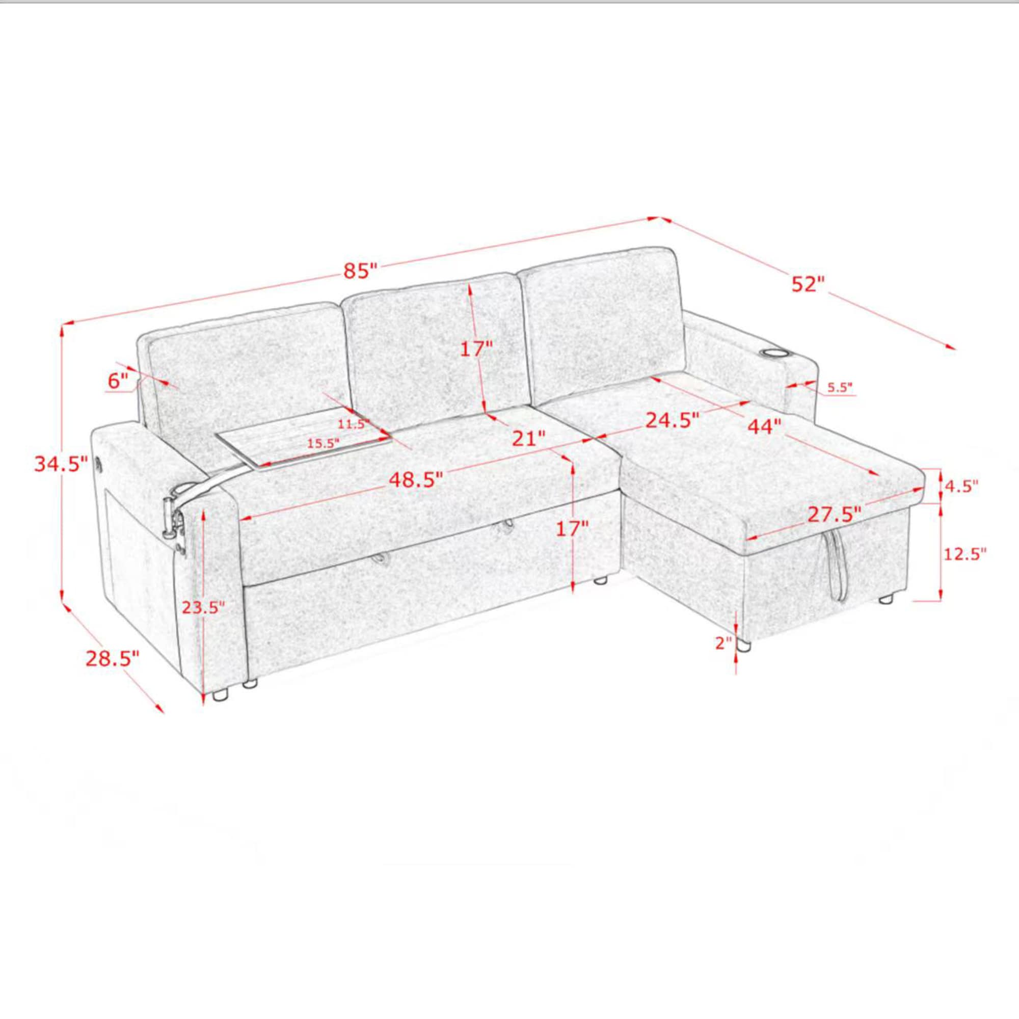 SINOFURN SYA020326GY Sofas-Loveseats - View #3