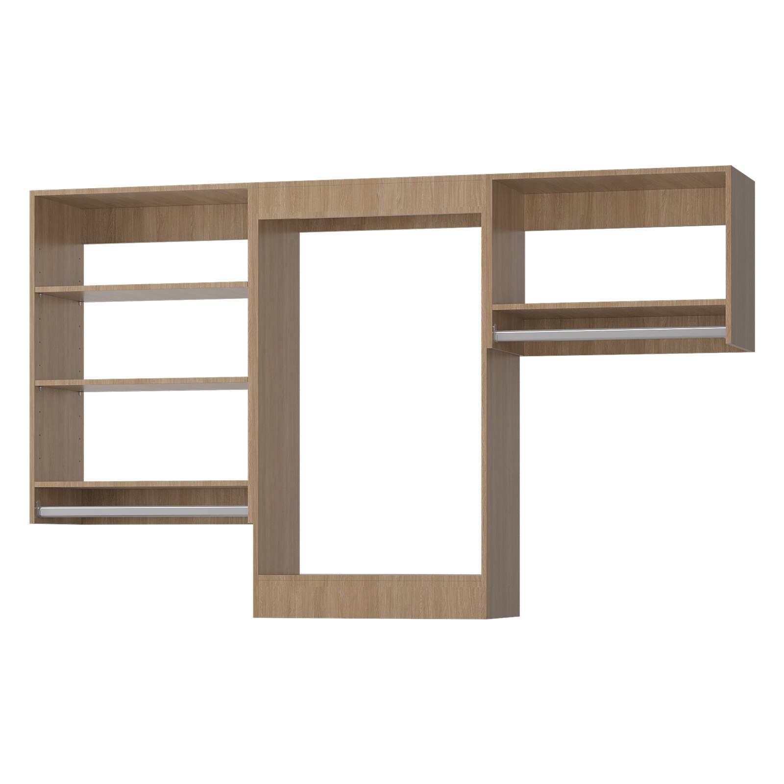 LOVMOR LO-MODEL1-19-ZJL Wood-Closet-Shelves - View #10