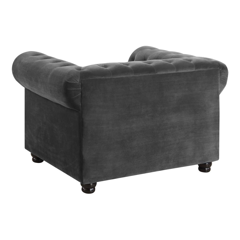 Picket House Furnishings Gramercy Modern Slate Accent Chair at Lowes.com