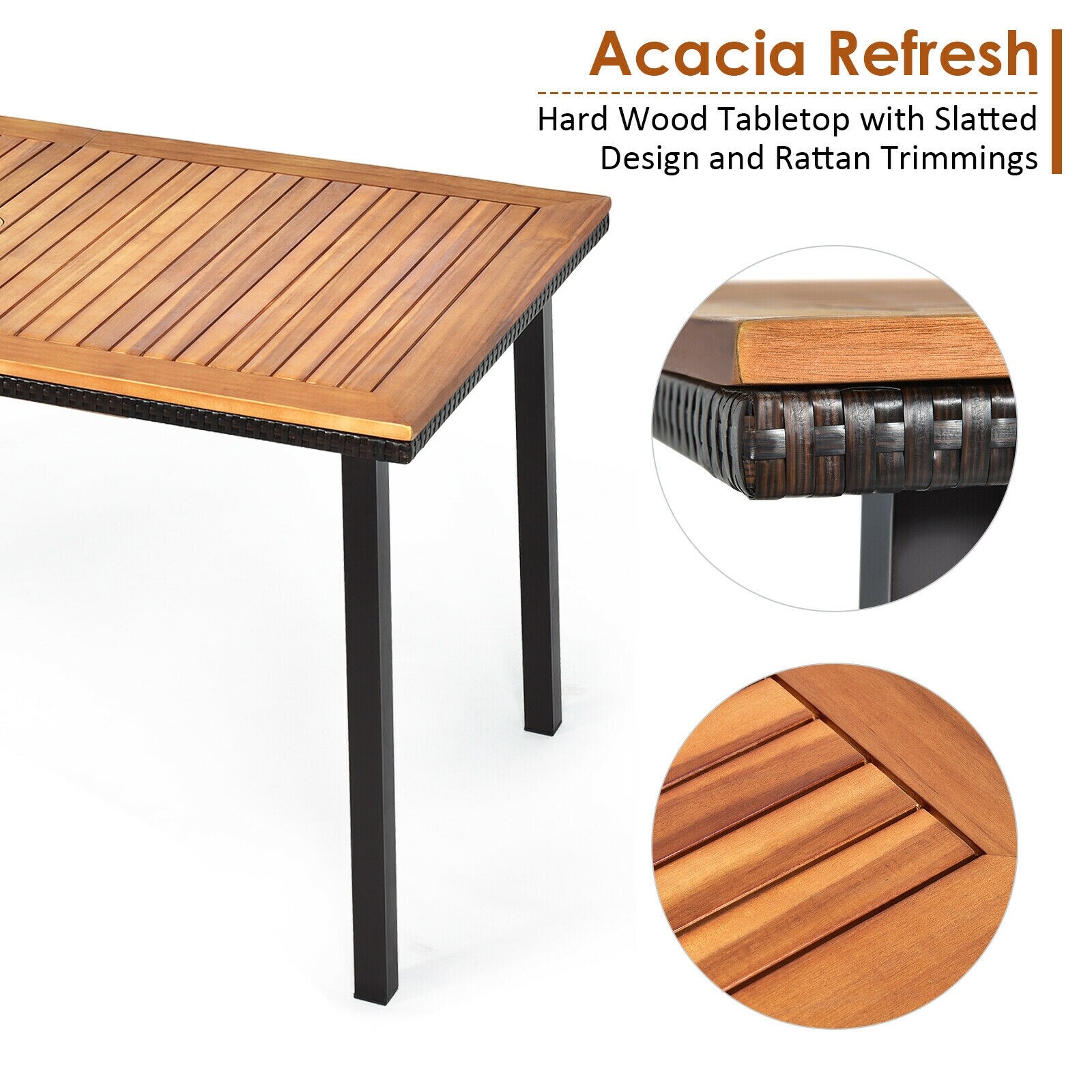 Clihome CWCH-OP70C691 Patio-Tables - View #6