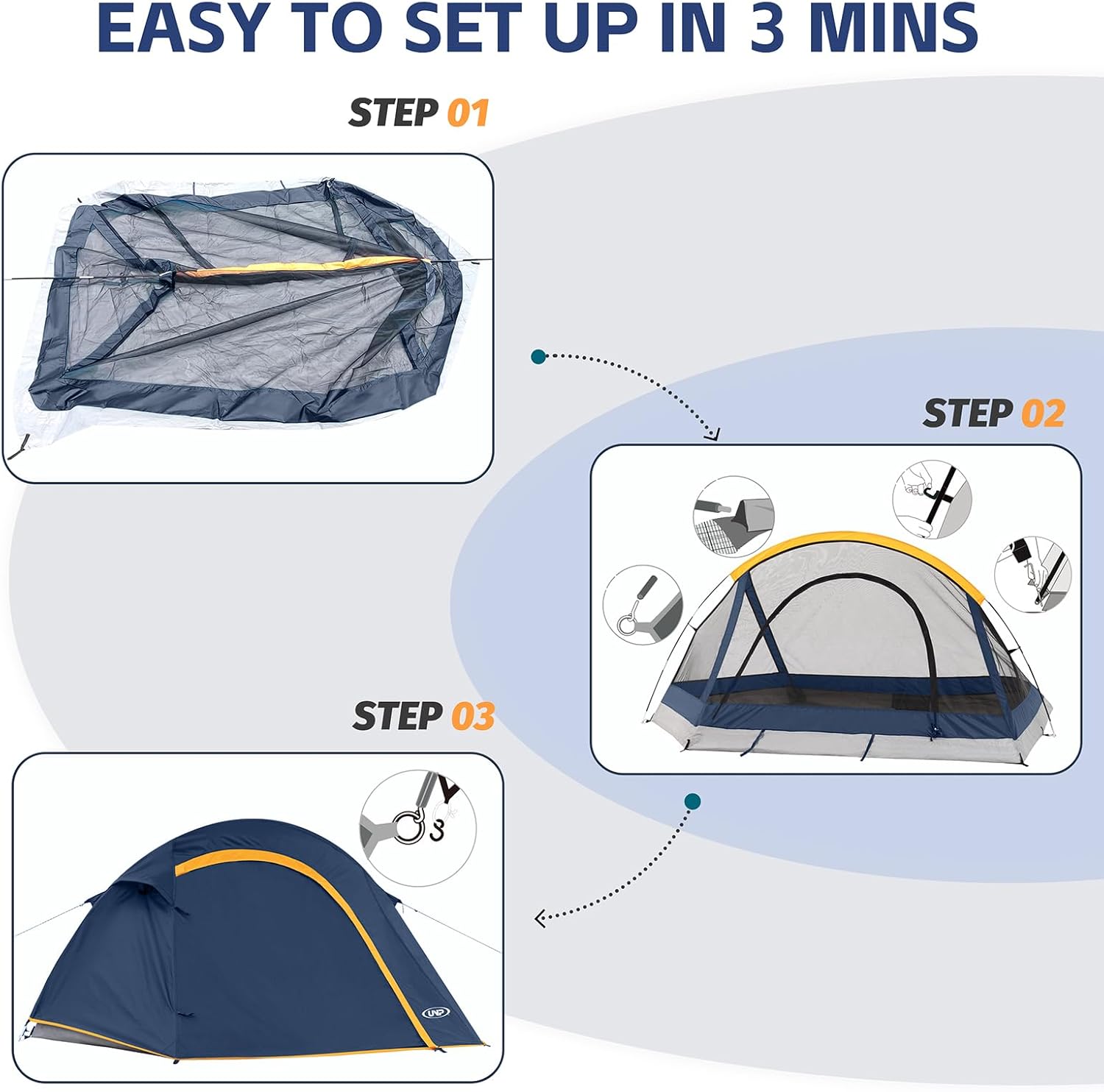 Damerin KK67F tents - View #8