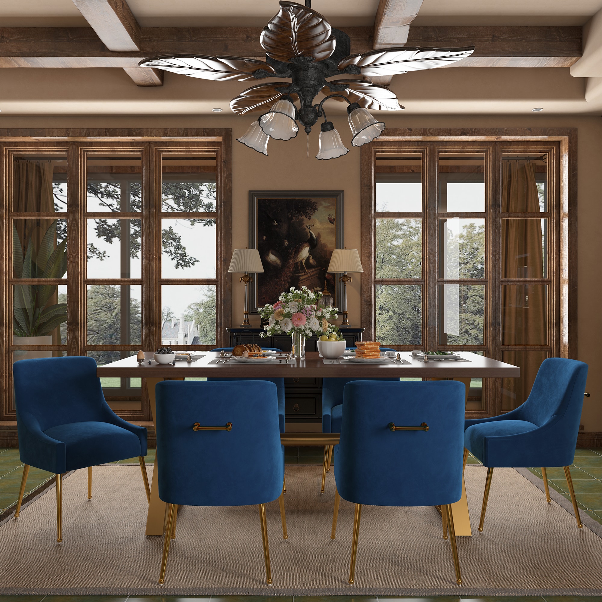 Clihome CL-HTM700NAVY Dining-Sets - View #2