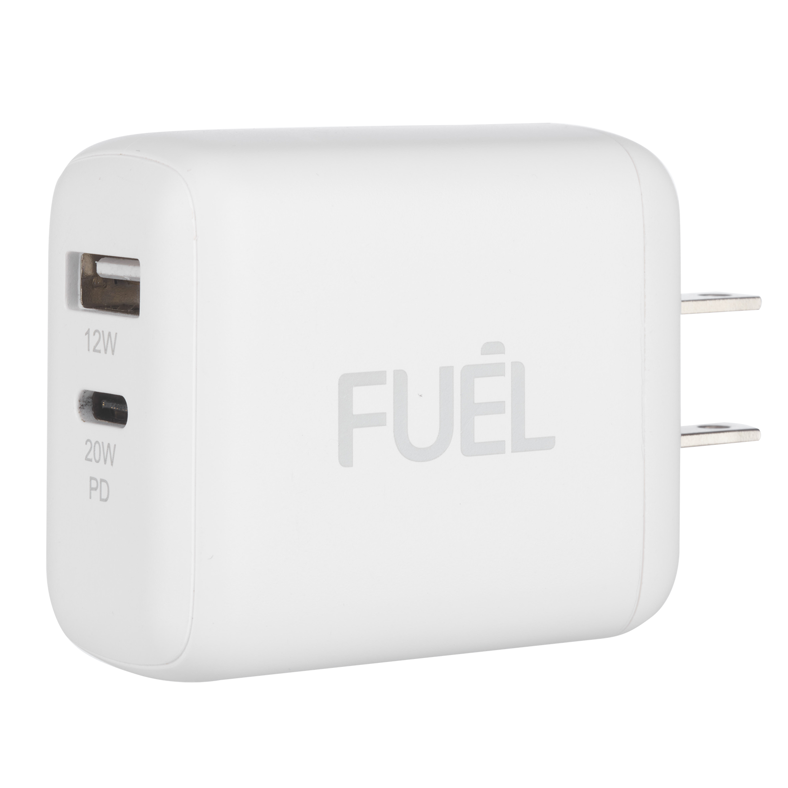 Case-Mate FL047992 Power Adapter 1.2-Amp Single To Single White Basic Standard Adapter