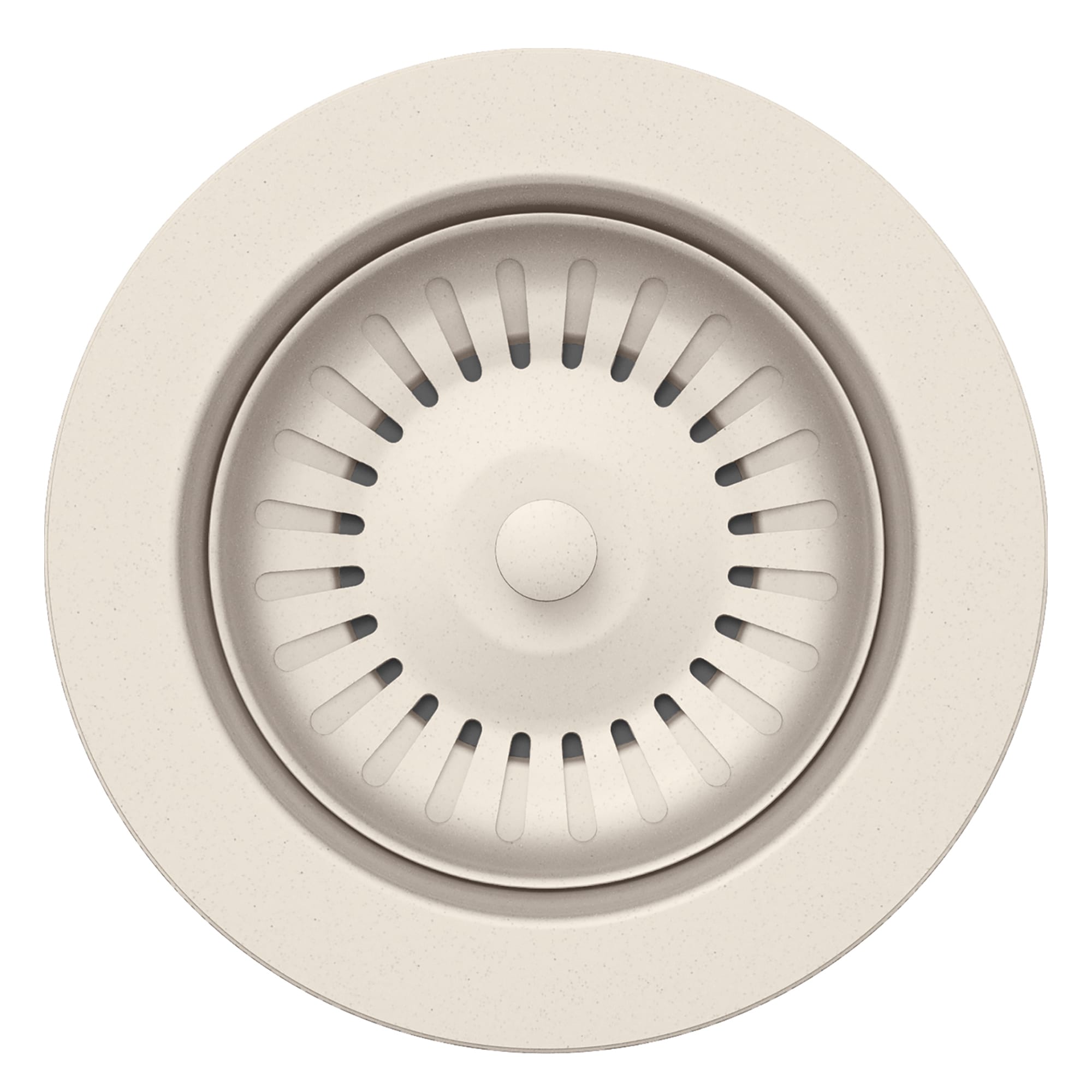 BLANCO 203443 3.5-in Soft White Stainless steel Rust Resistant Strainer basket Lock Mount Included