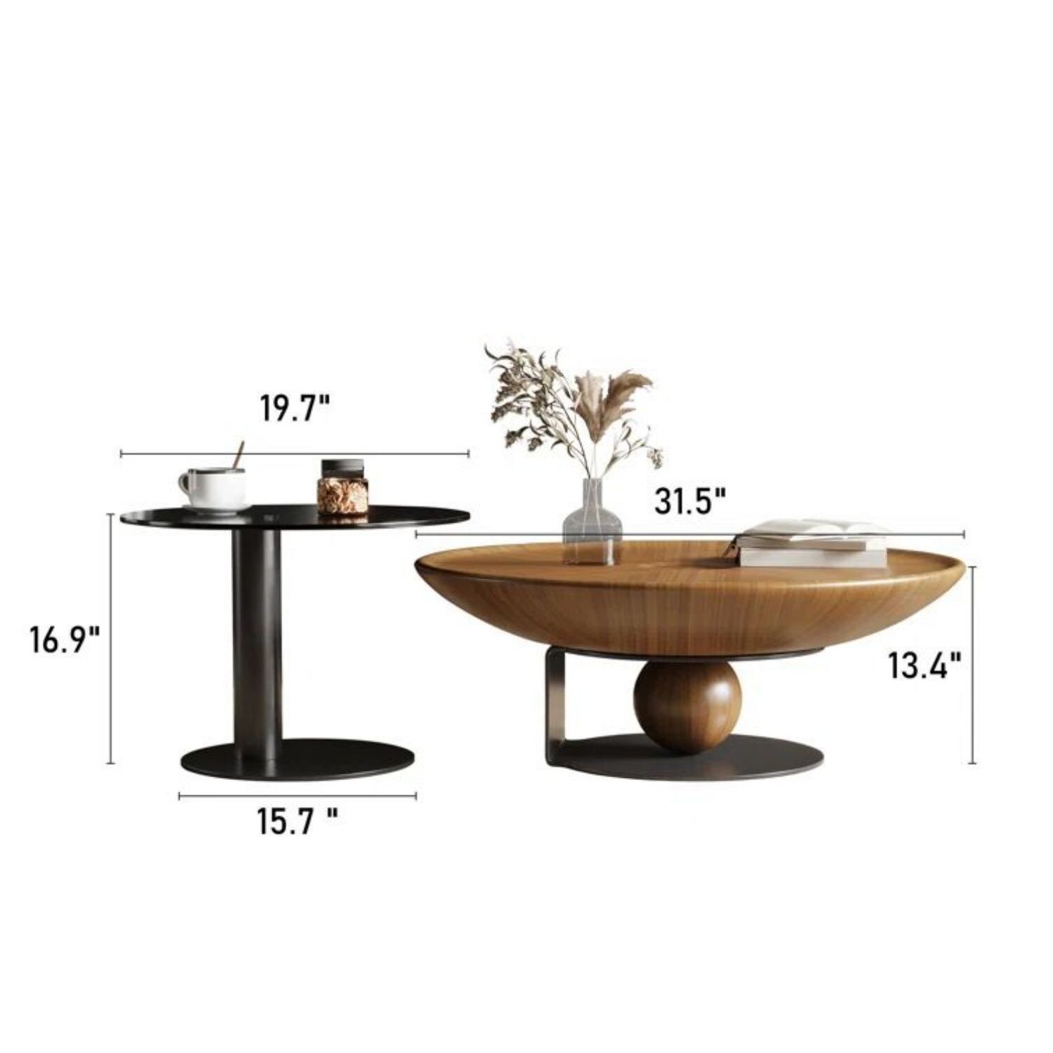 Oizaye LICHU005-90 Accent-Table-Sets - View #9
