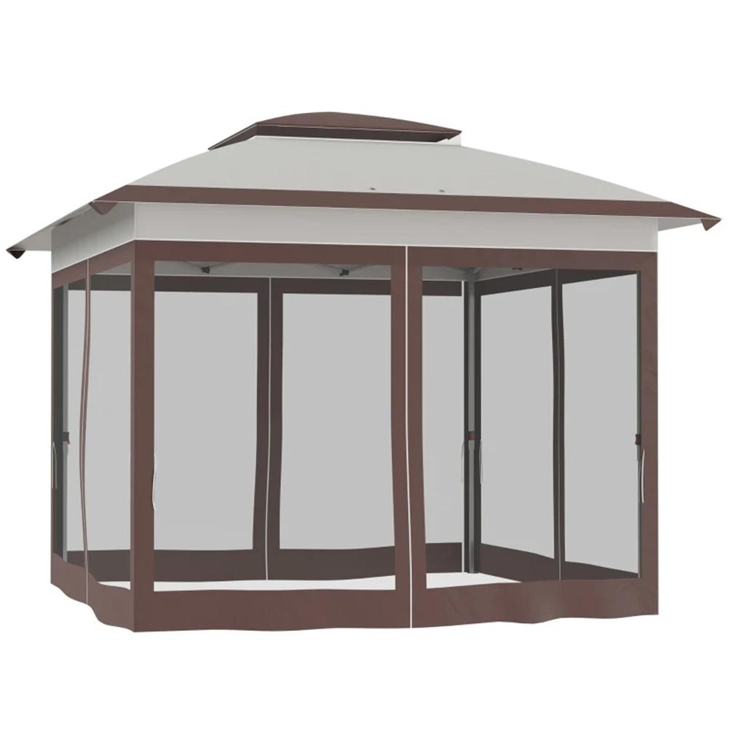 Bayfeve BFAOS-4190-GZB Wood-Resin-Gazebos - View #2