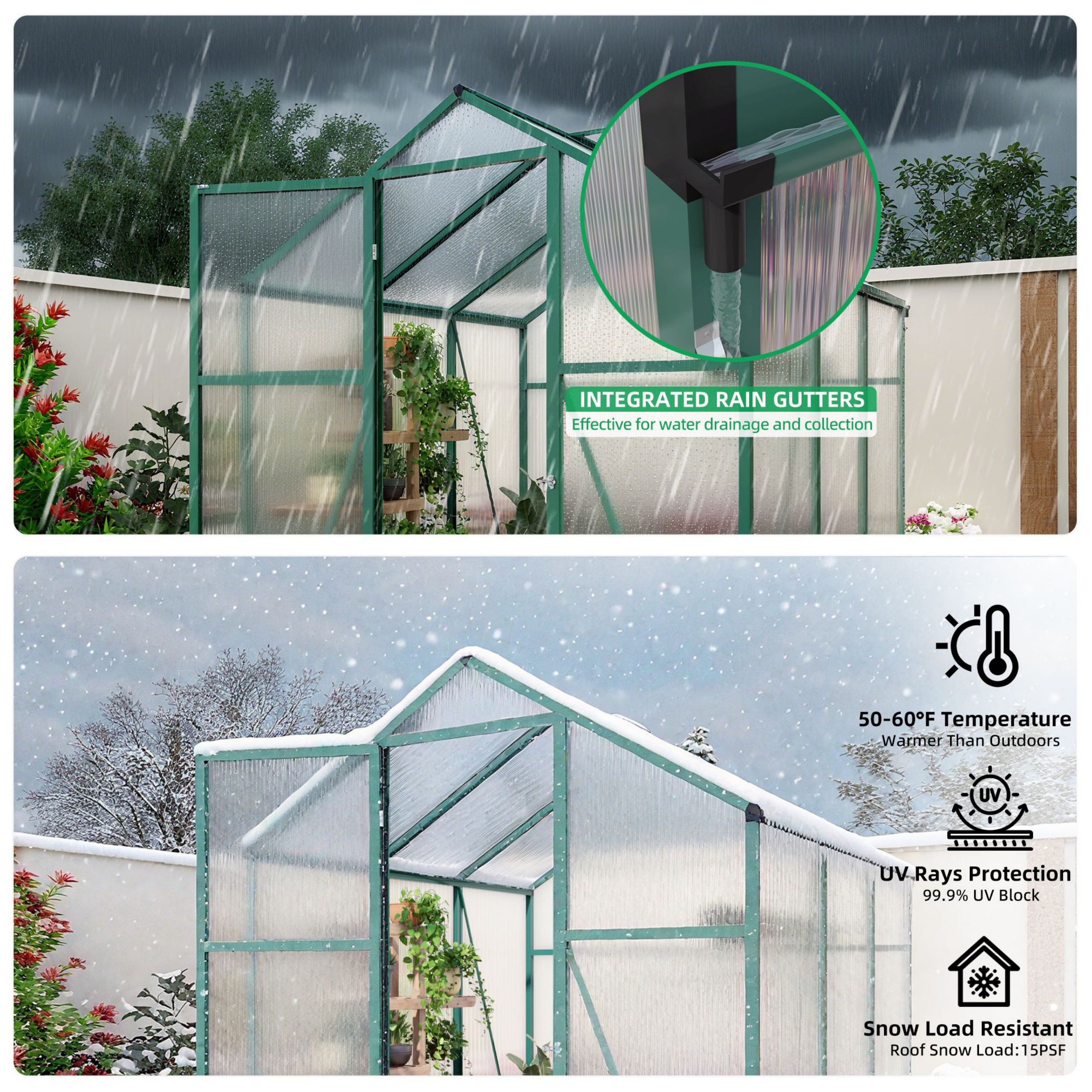 Poinic QURGH-0002S88 greenhouses - View #5