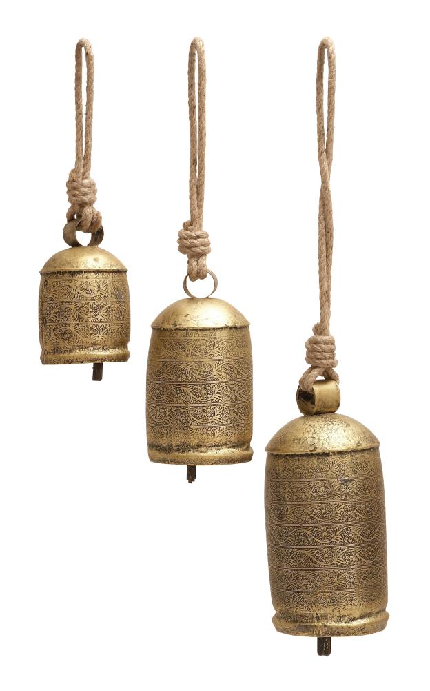 Tin Metal Bells Decorative Home Decor Bronze Vintage Collectibles Bell 20 Pcs 