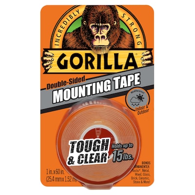 Clear Double-Sided Mounting Tape at