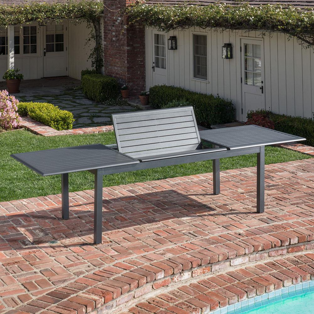 Hanover DAWDN11PCFD-GRY Patio-Dining-Sets - View #15