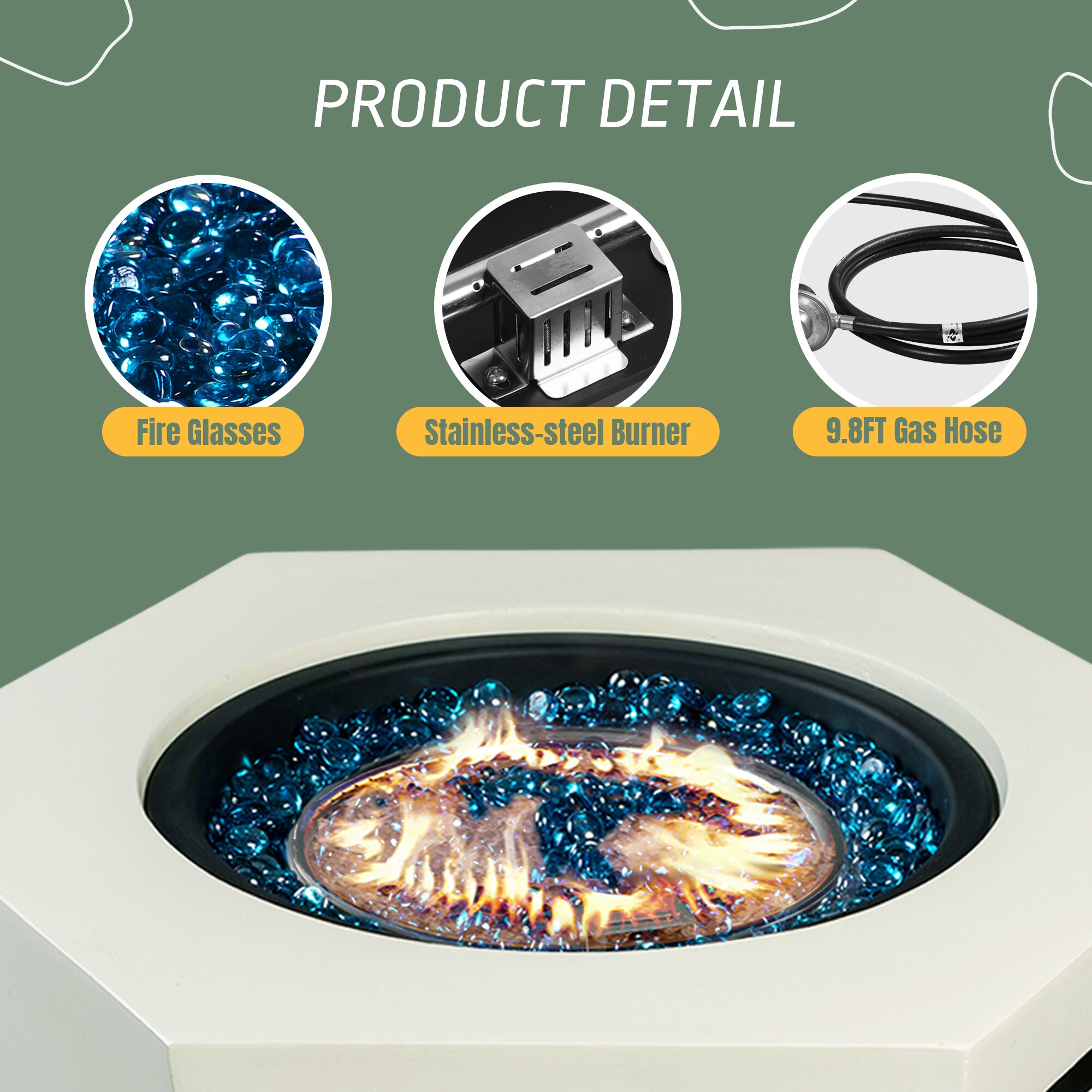 UPHA 24MGO-6BX-MBF Outdoor-Gas-Firepits - View #6