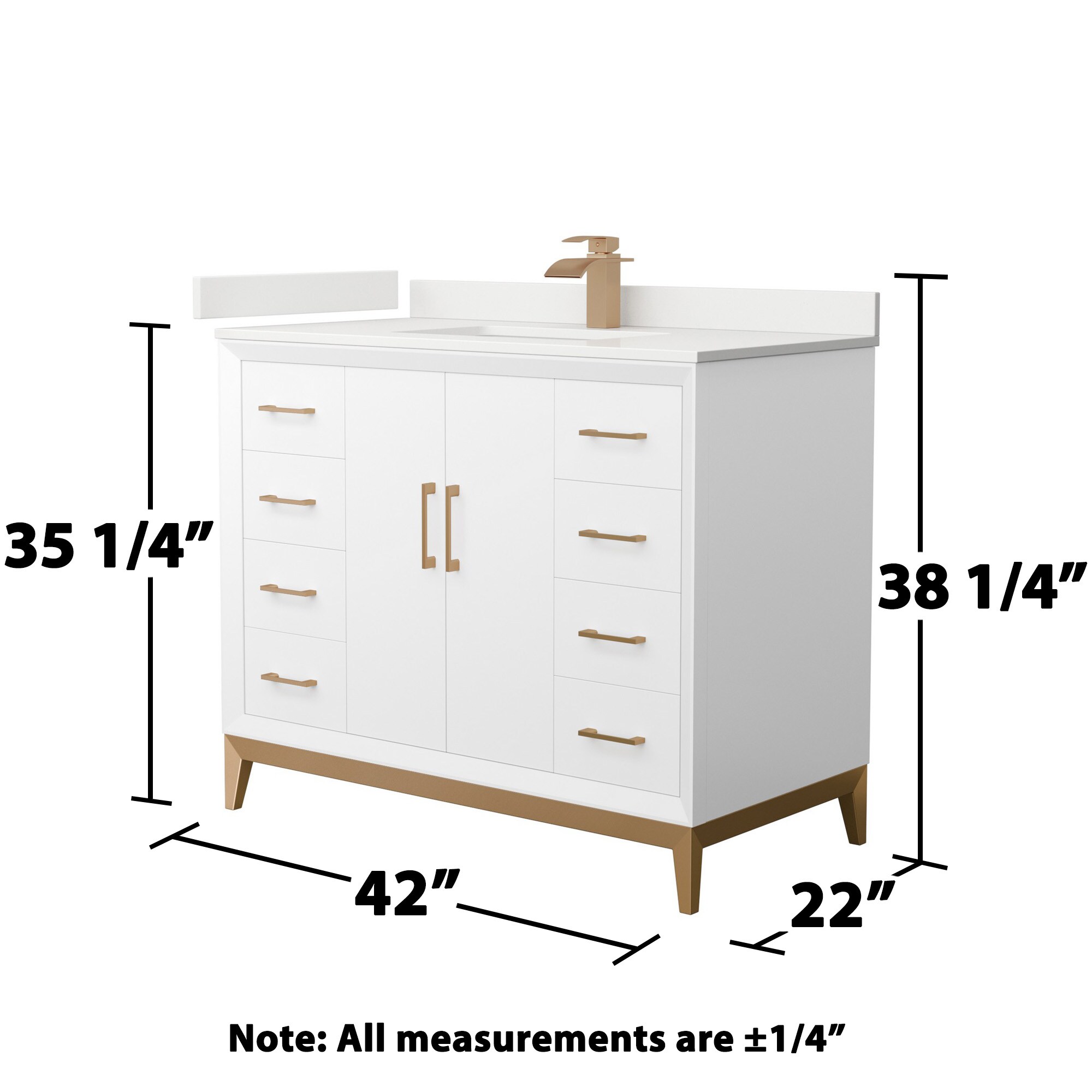 Wyndham Collection WCH818142SWZWQUNSMXX Bath-Vanity-Combo - View #6