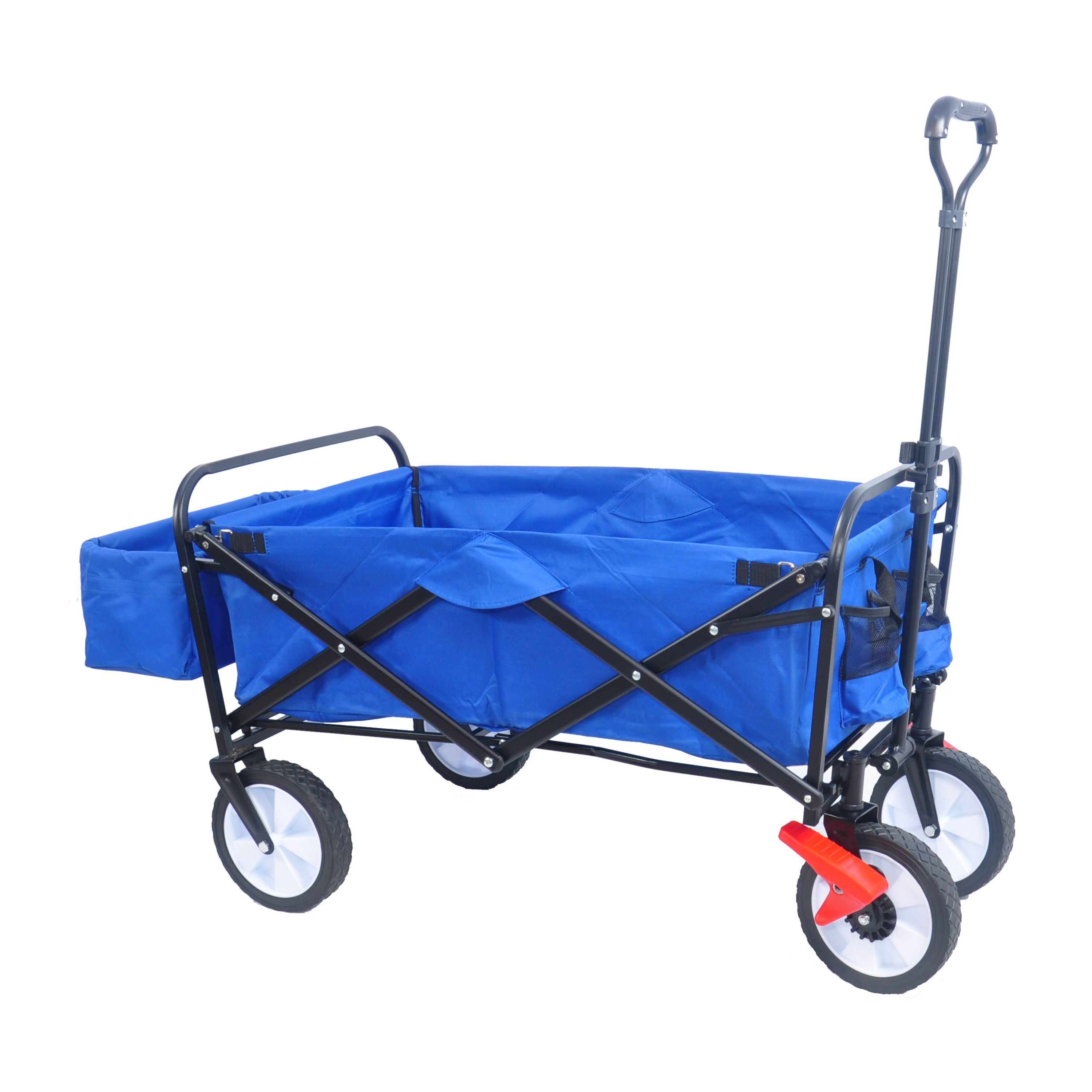 Miki Shinly Yard Carts 3.3-cu ft Steel Folding Yard Cart in the Yard ...