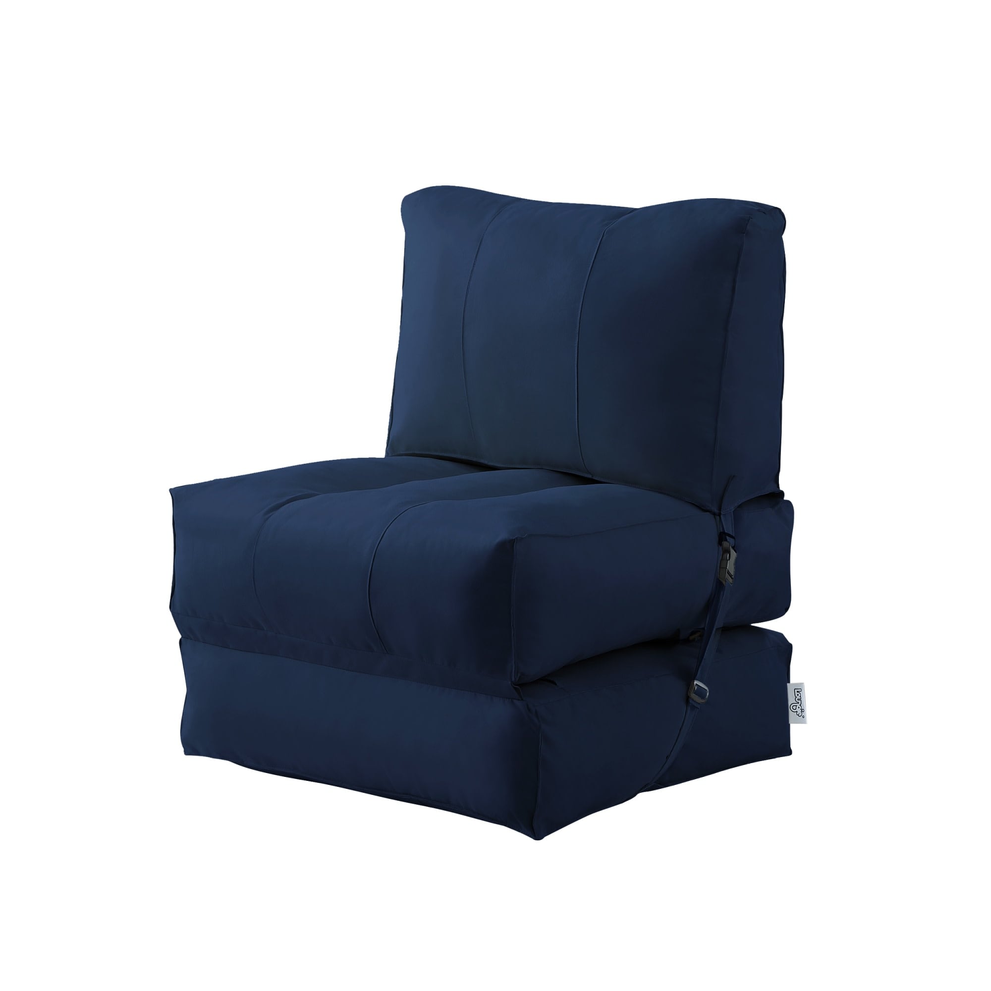 Loungie Comfy Memory Foam Chair Lounger Bean Bag Indoor&Outdoor in Light Grey