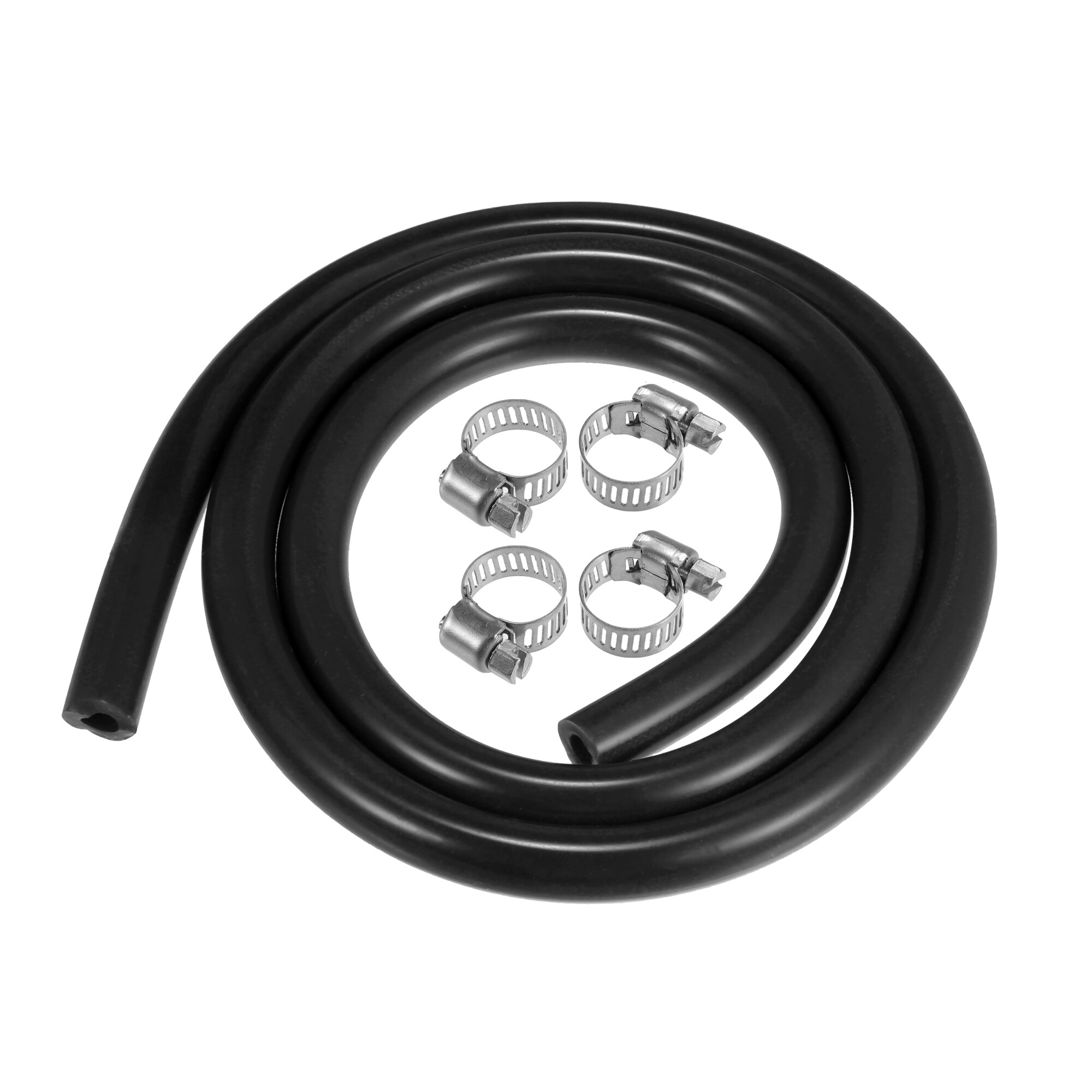 2 Inlet Car Radiator Unique Bargains 1set Silicone Vacuum Tubing Hose 1m 6mm ID Engine ...