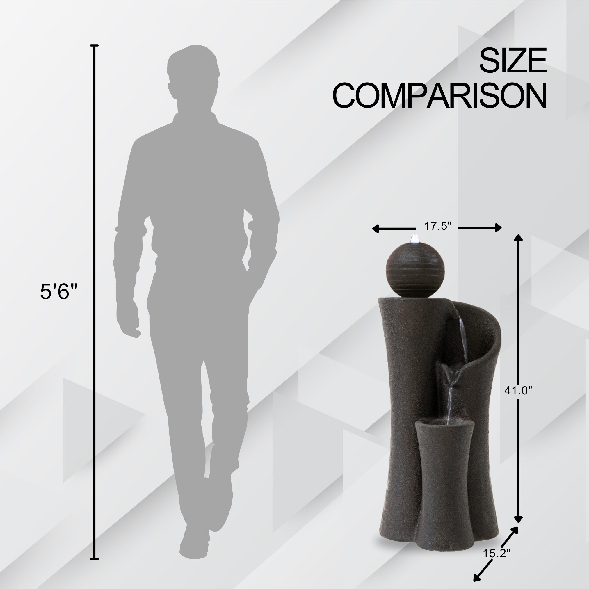 XBrand ALLMAK6065BR2 fountains - View #13