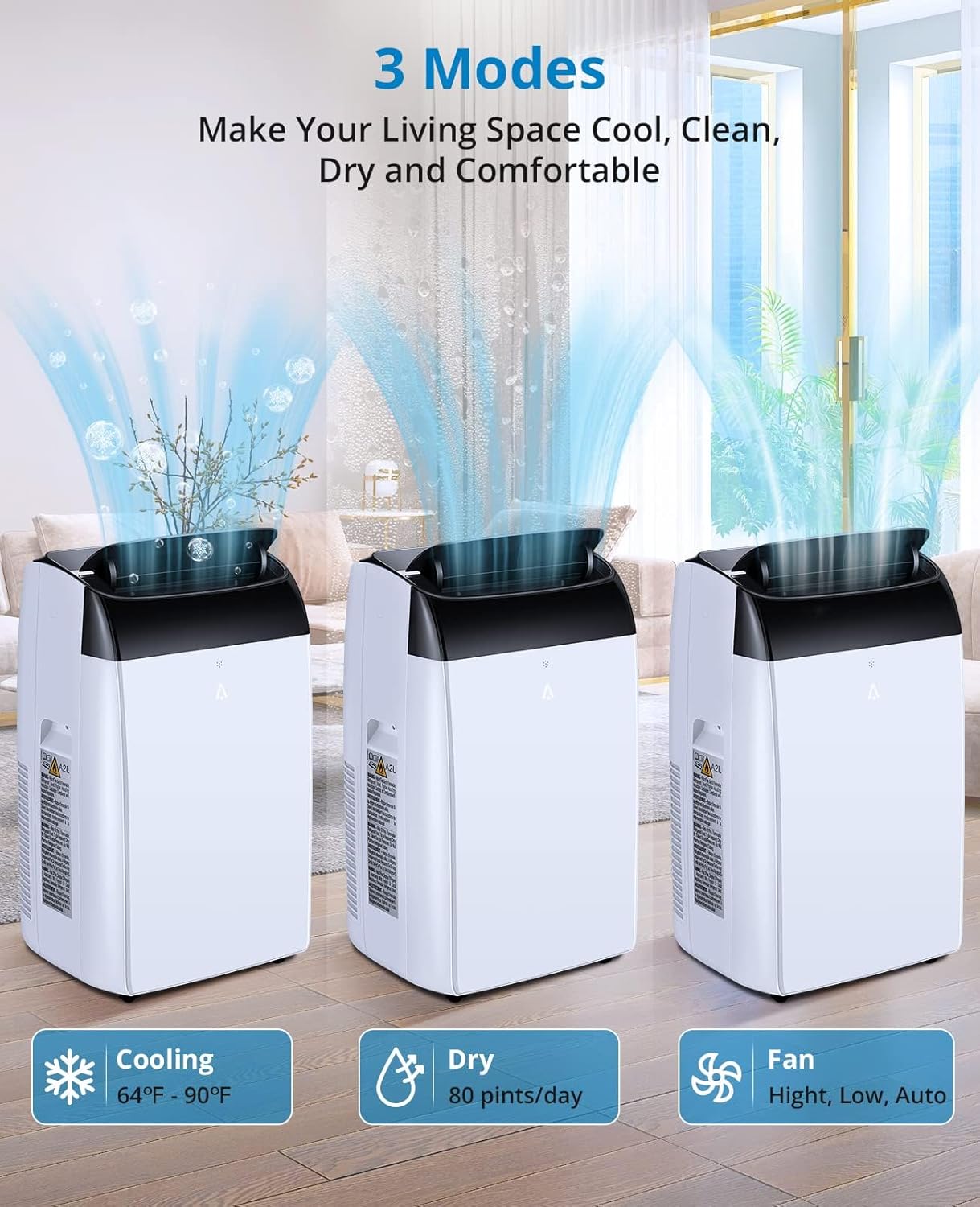 Qeetex ZYS-PHO-0XJ11HNO Portable-Air-Conditioners - View #4