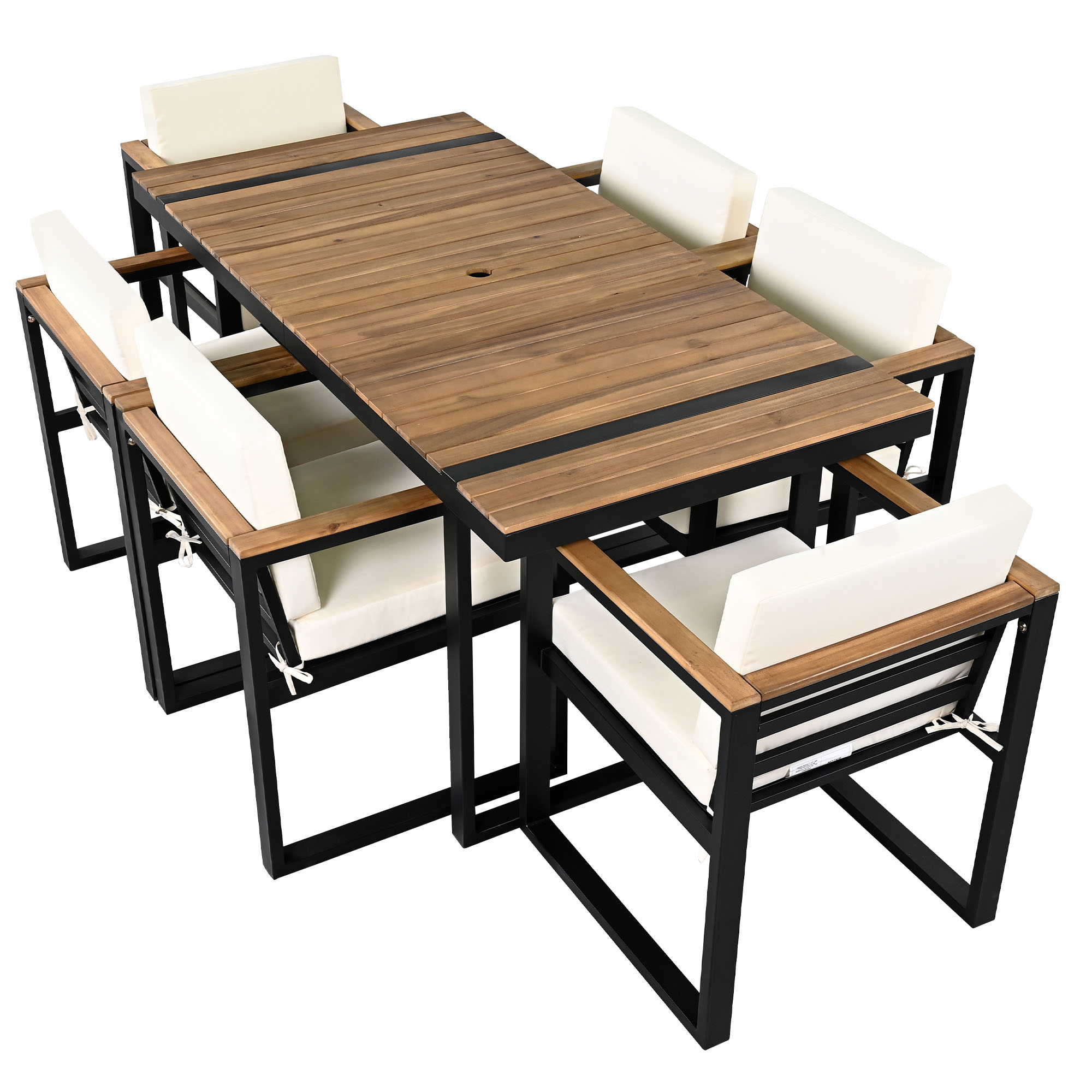 SINOFURN SYA020341BG Patio-Dining-Sets - View #9