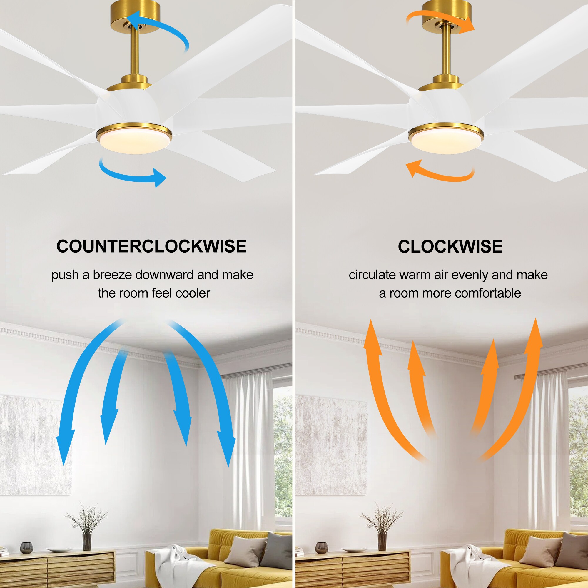 Breezary 25001-BK-A1 Ceiling-Fans - View #7