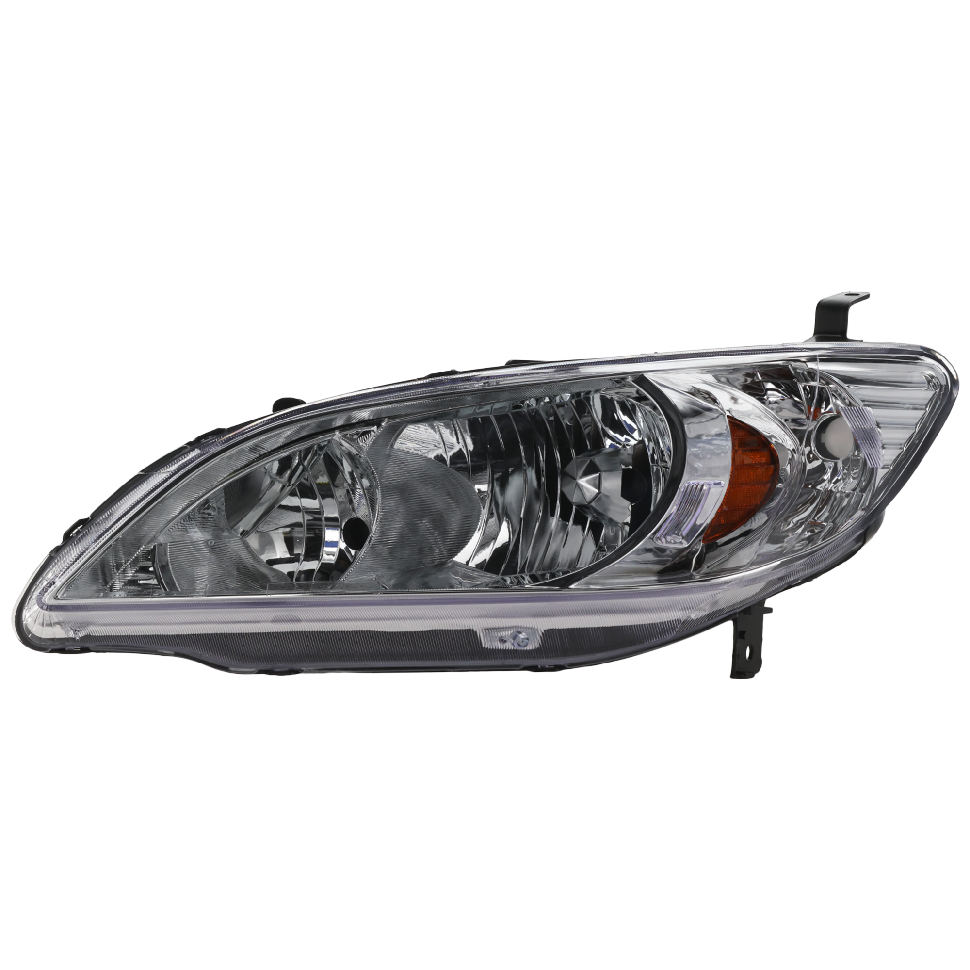 Garage-Pro JCWH100132GP Headlight For Honda Civic 04-05 Lh Lens and Housing Halogen Coupe/sedan