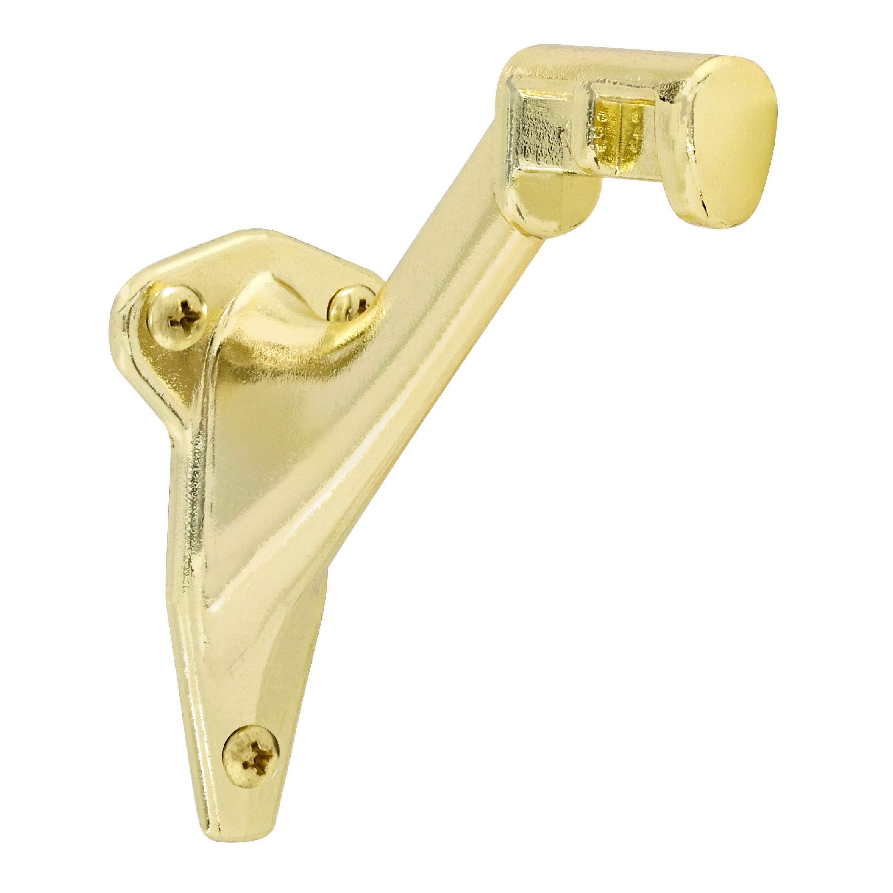 RELIABILT 1.312-in x 3-in Polished Brass Finished Aluminum Handrail ...