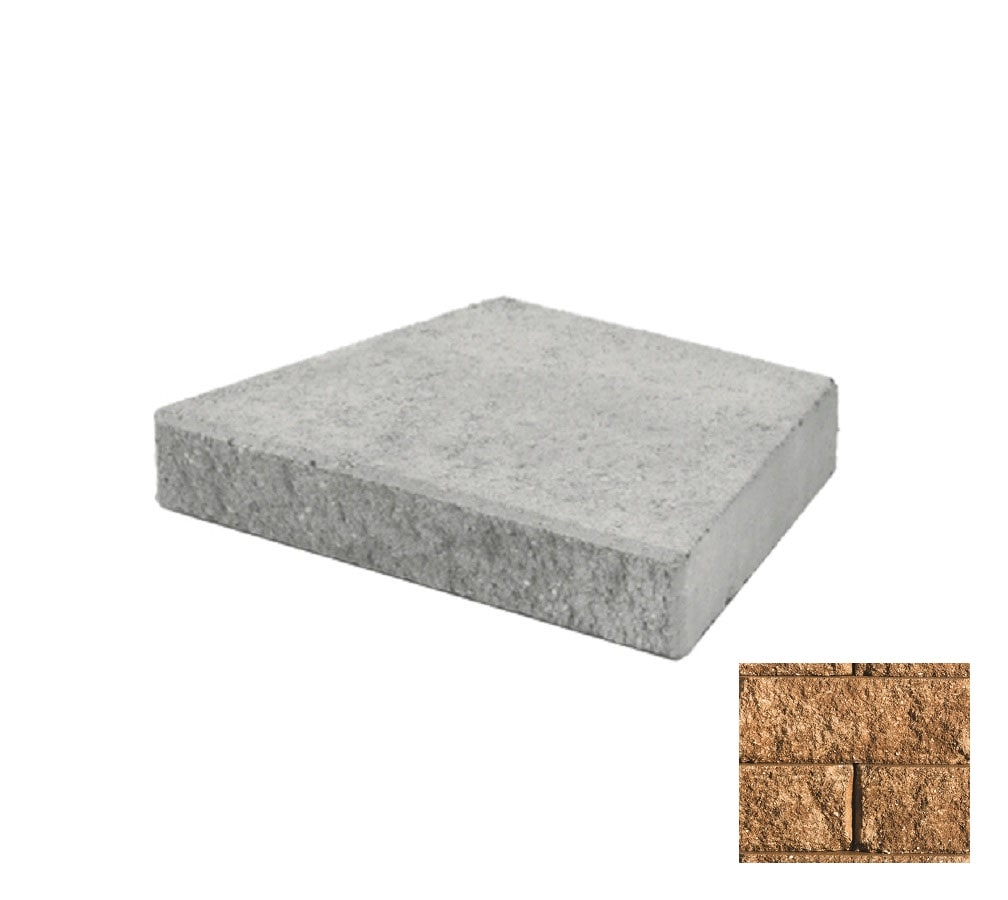 Belgard 16200052 3-in H x 14.5-in L x 9-in D Sandstone Concrete Retaining Wall Cap