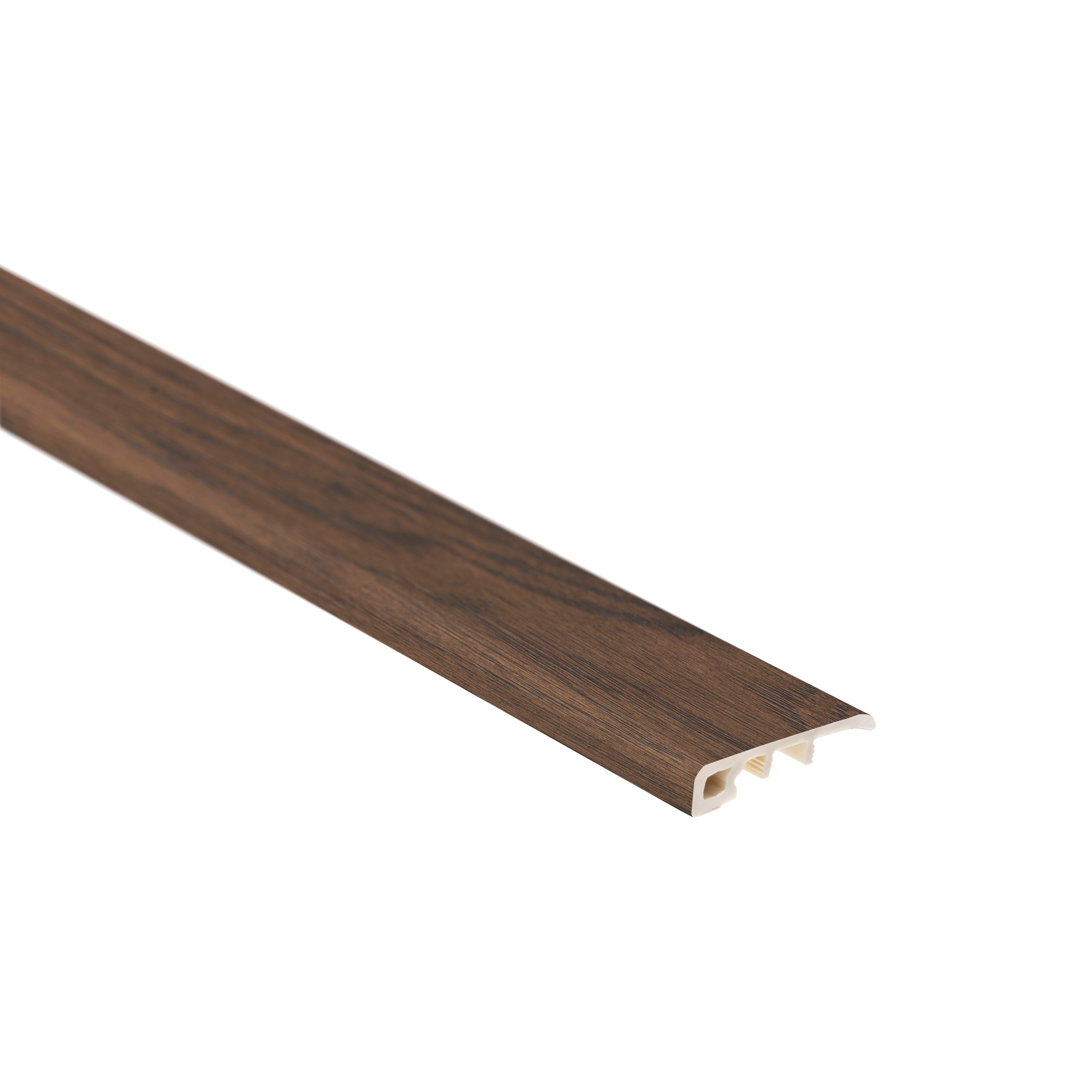SMARTCORE 03Z9003002 Naturals Boulder Creek Hickory 0.35-Inches T x 1.73-Inches W x 94.49-Inches L Wood veneer with vinyl core Threshold