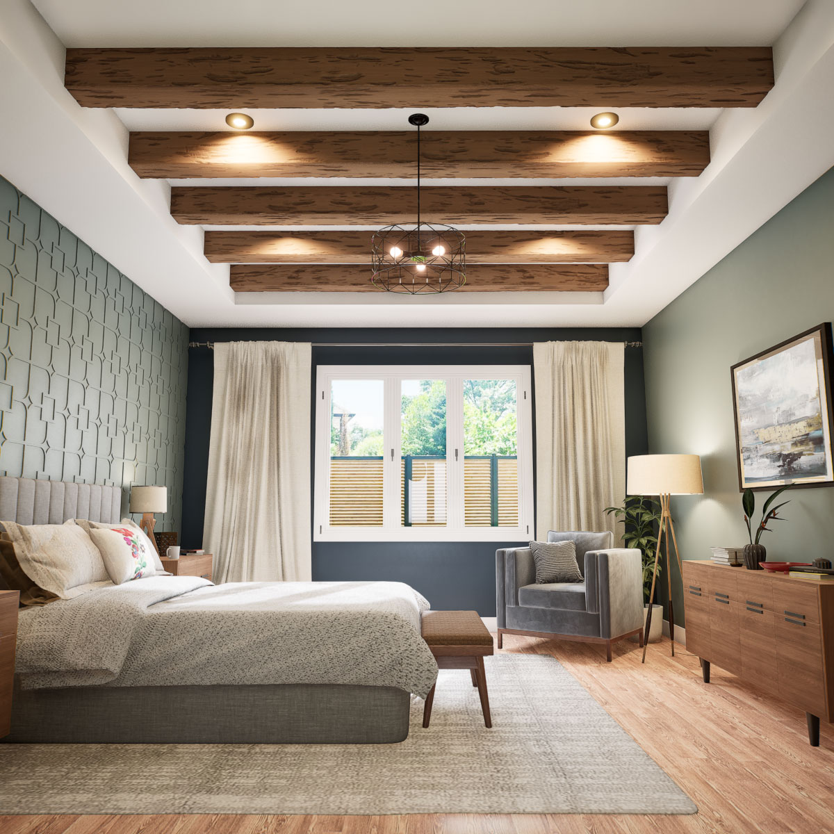 Ekena Millwork BMPC2C0100X040X168TF Faux-Beams - View #7