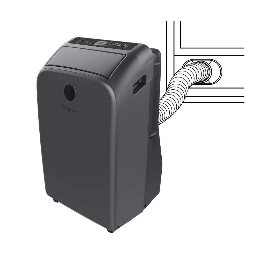 Hisense 9500BTU DOE (115Volt) Grey WiFi enabled Portable Air